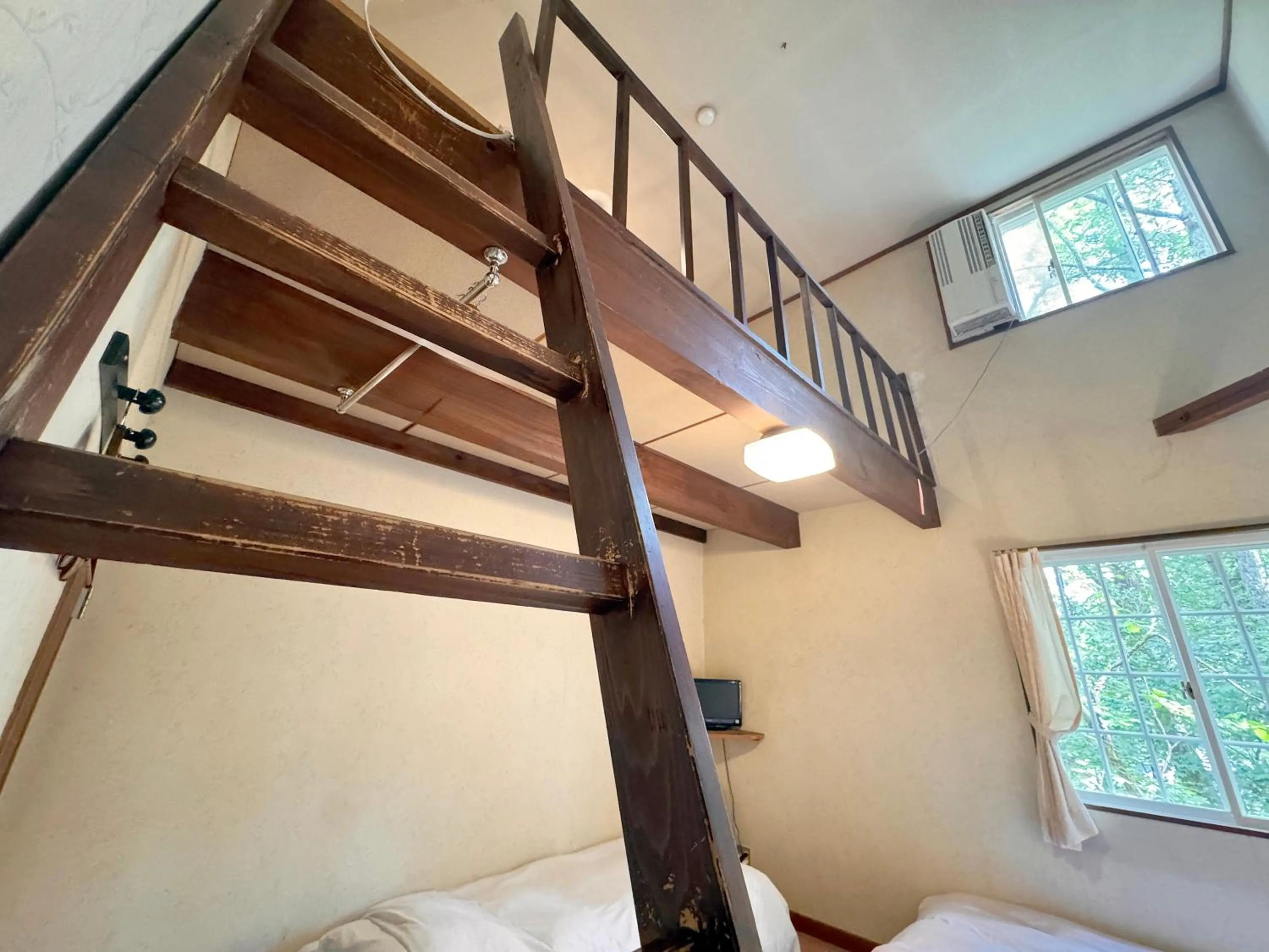 Photo of the whole room, Bed in Rantanrirun ランタンリルン