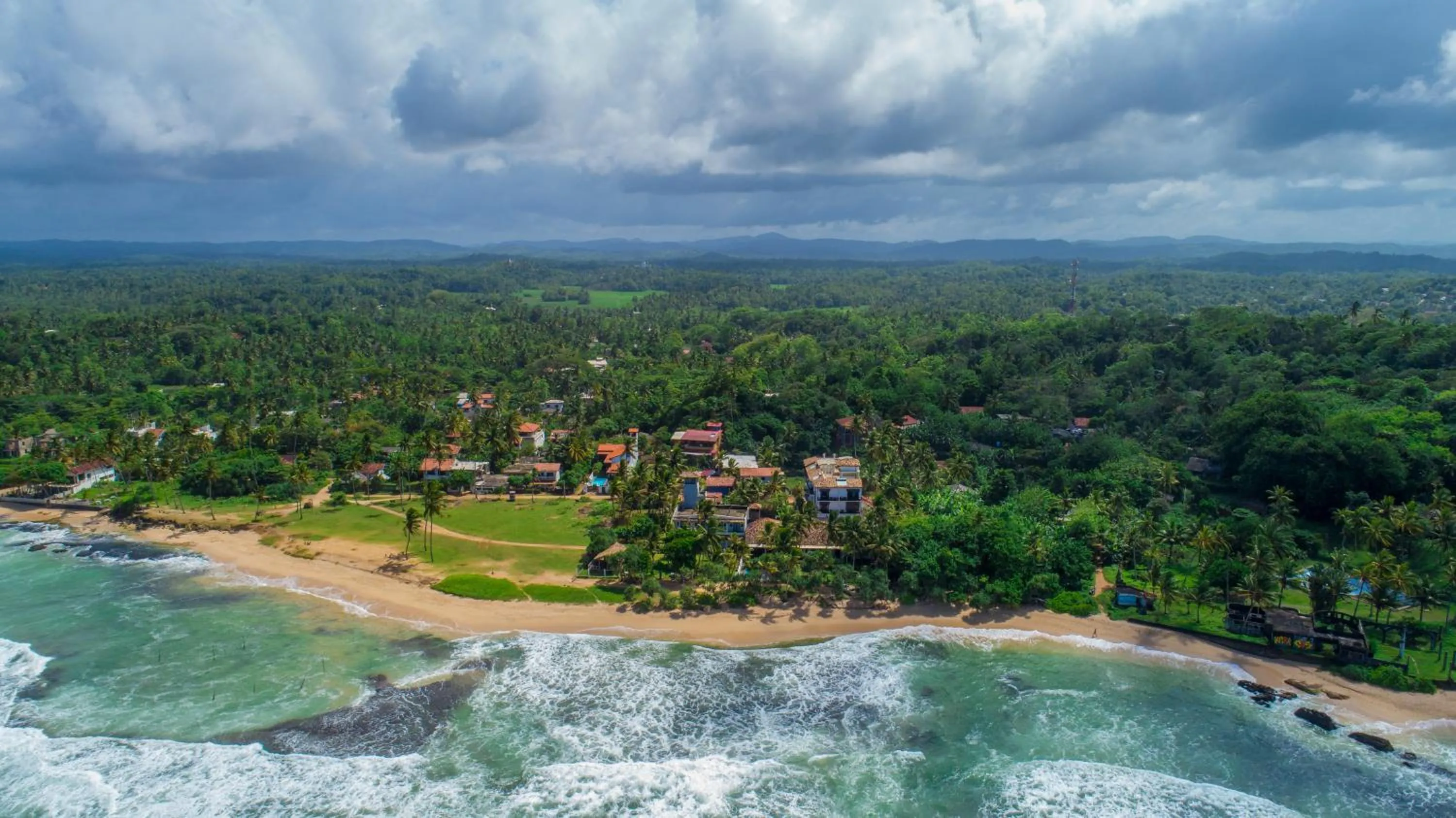 Bird's eye view in Villa Tissa Beach Resort