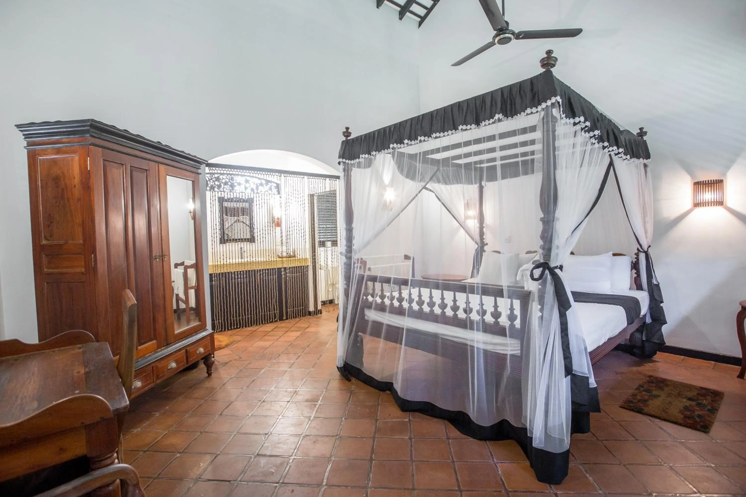 Bed in Villa Tissa Beach Resort