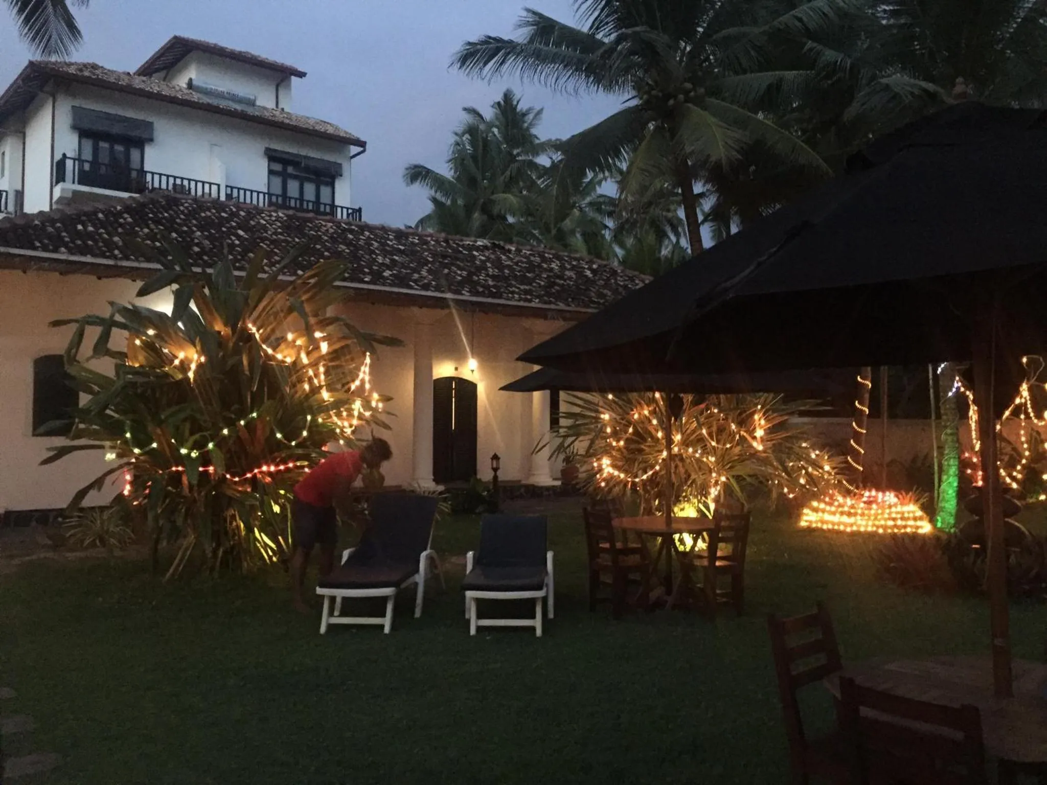 BBQ facilities in Villa Tissa Beach Resort