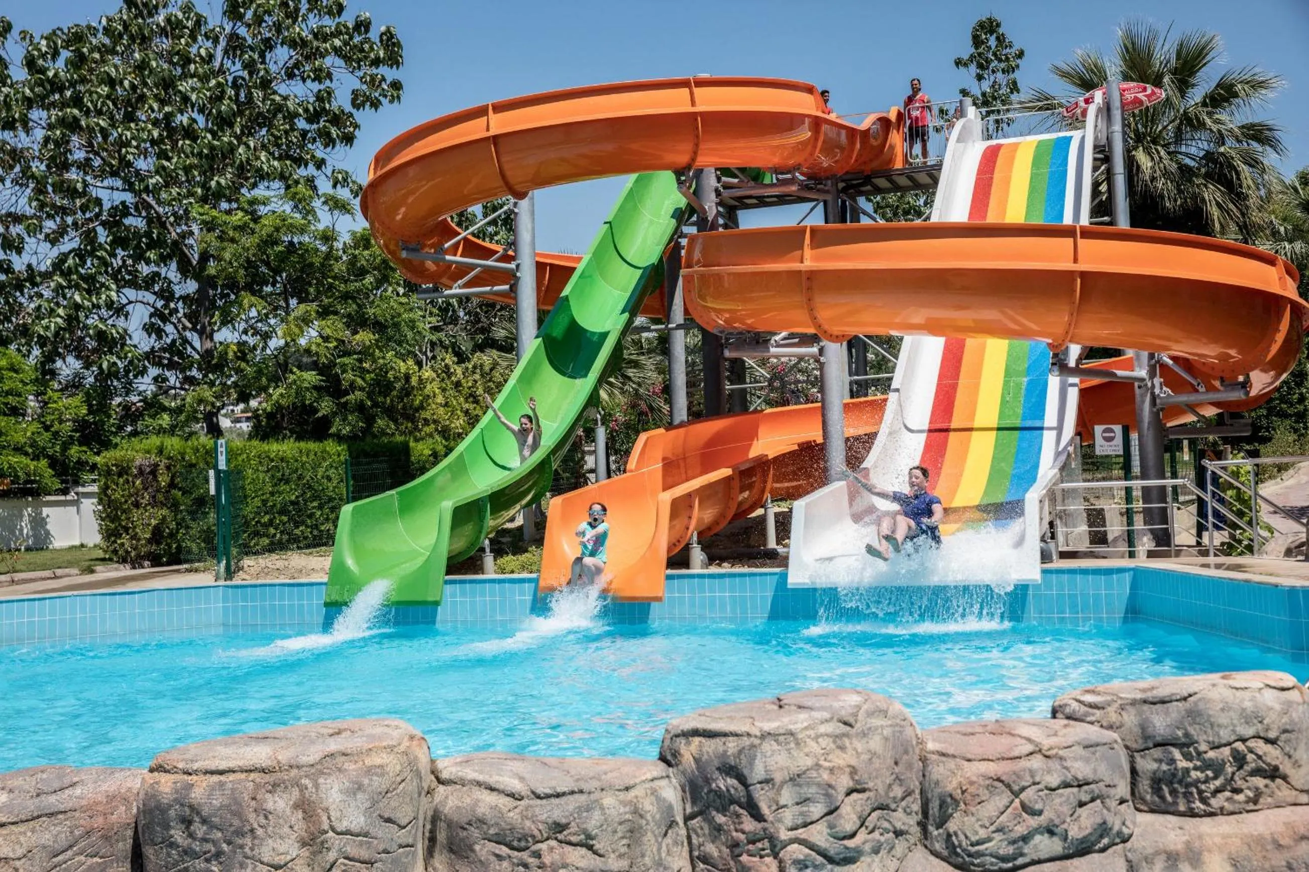 Aqua park in Palmin Hotel