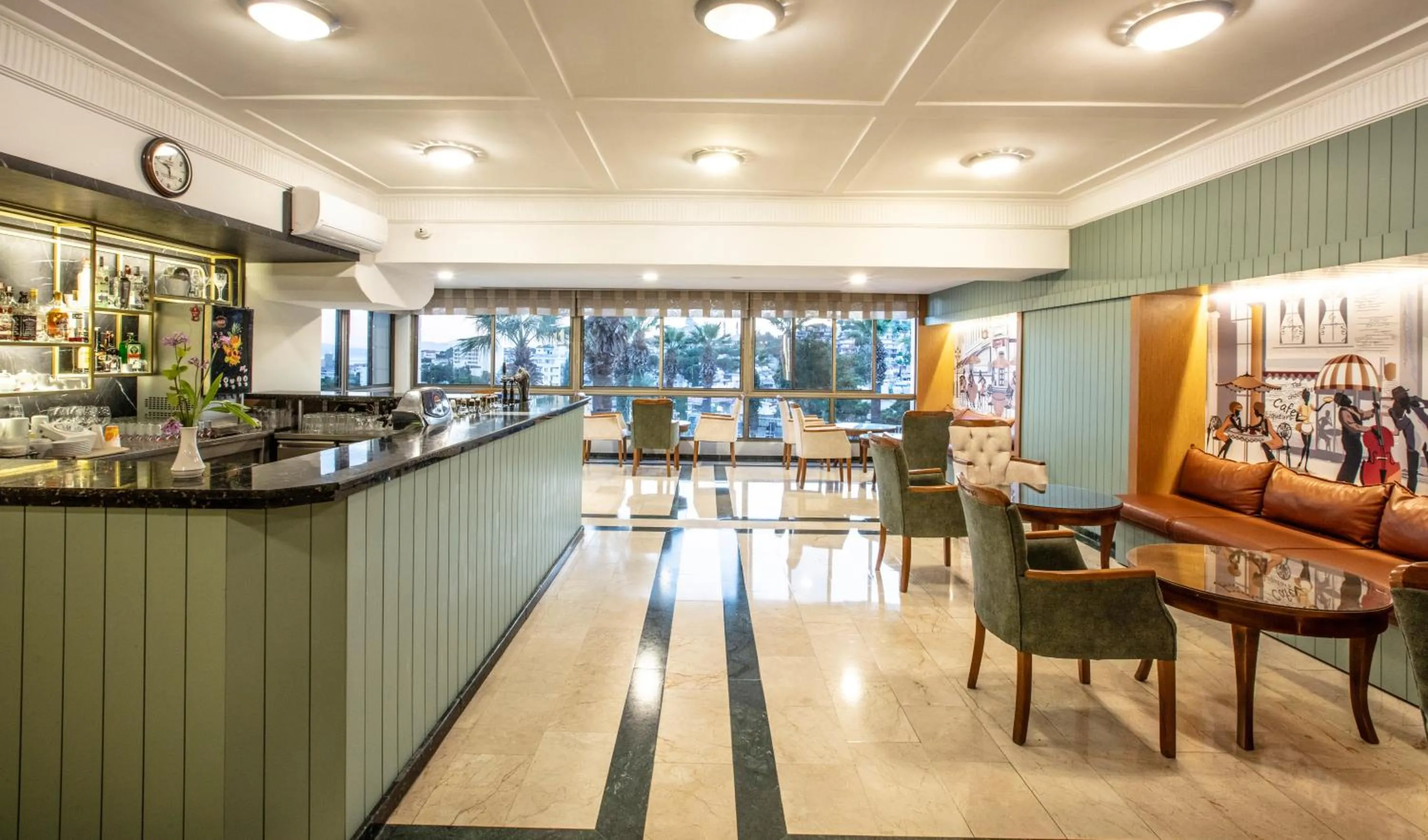 Lounge or bar in Palmin Hotel