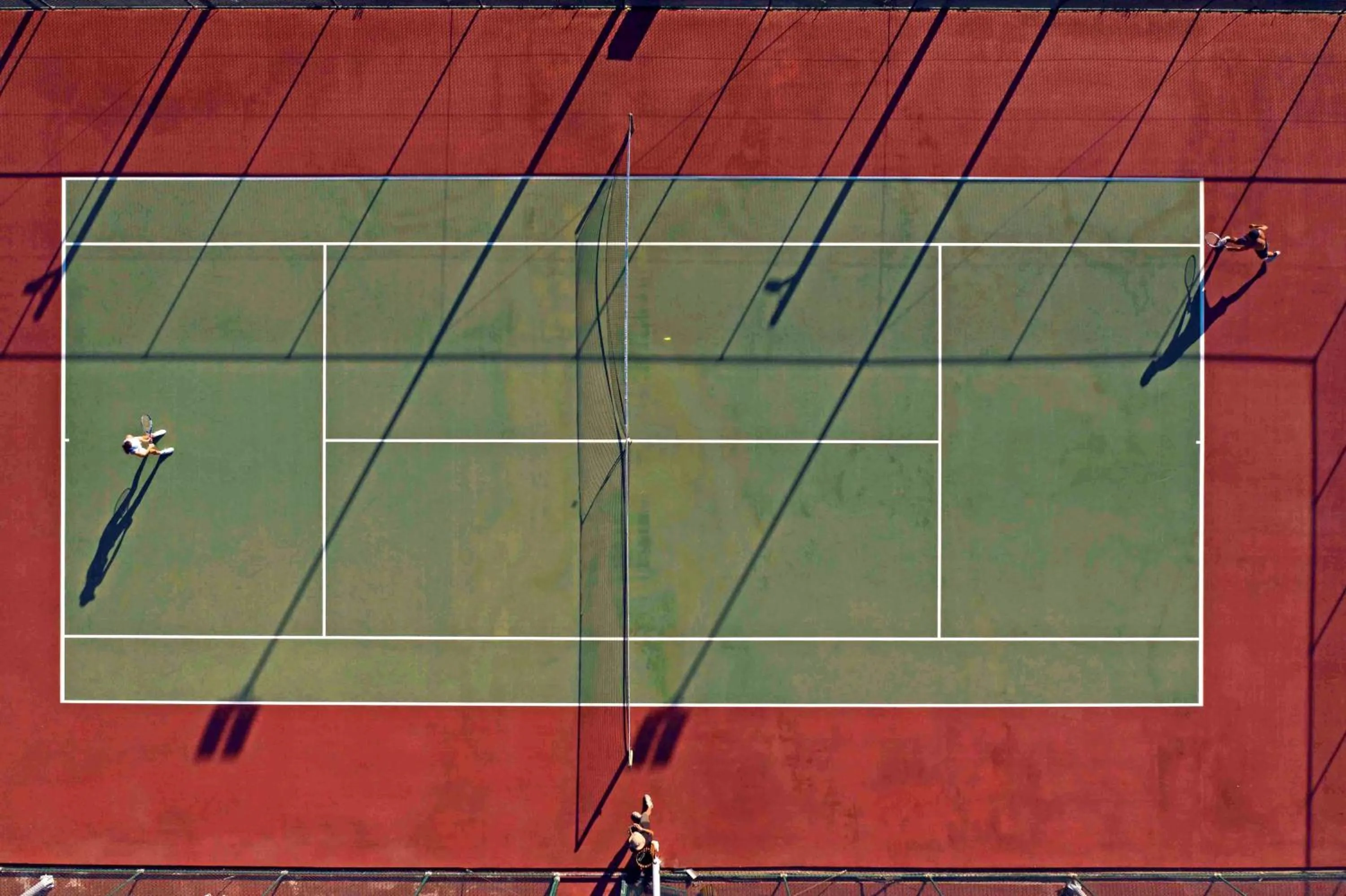 Tennis court in Yacht Club