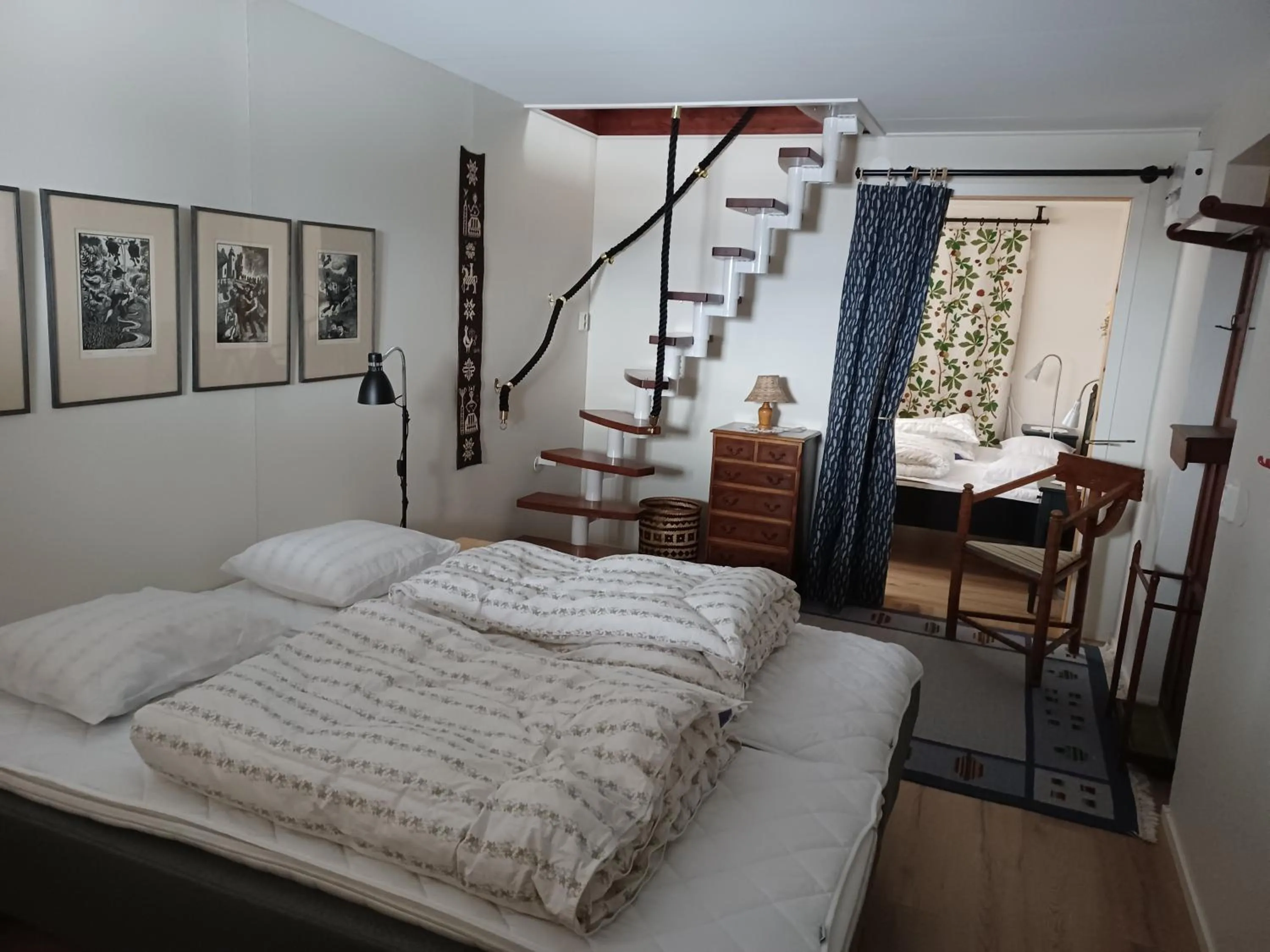 Bedroom, Bed in Backlund Boende i Dalarna