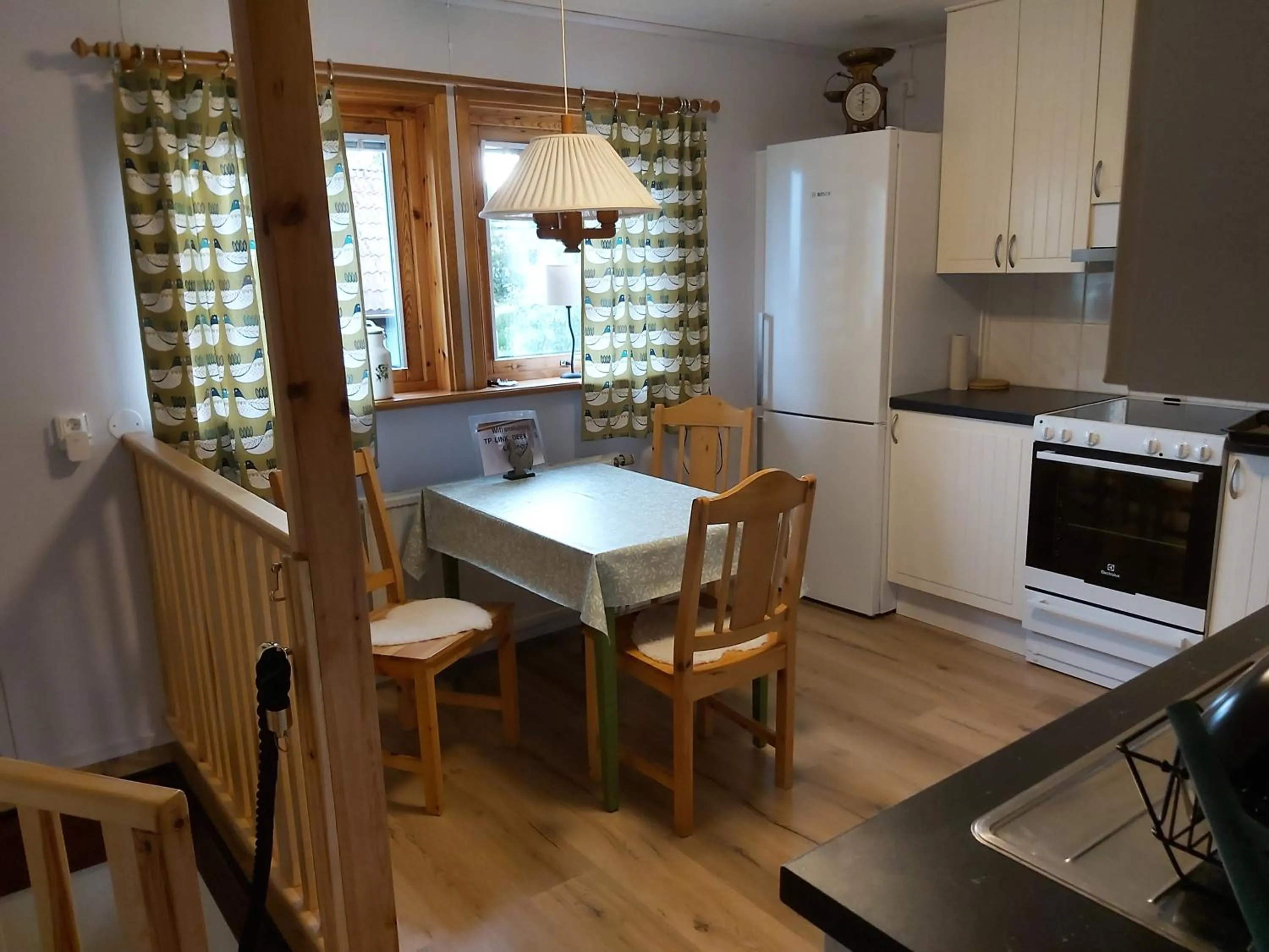 Kitchen or kitchenette in Backlund Boende i Dalarna