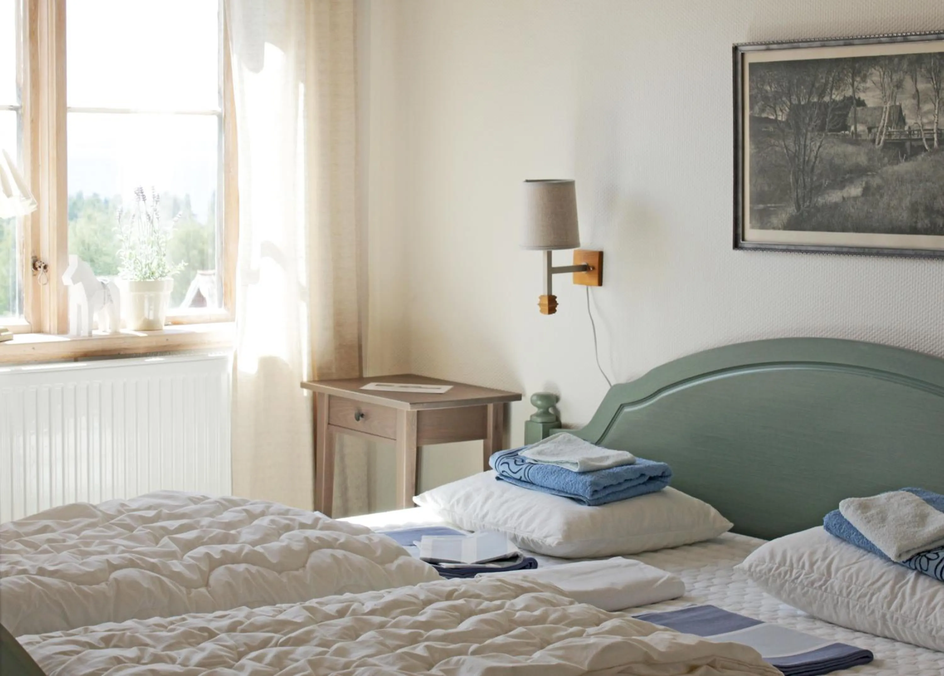 Bedroom, Bed in Backlund Boende i Dalarna