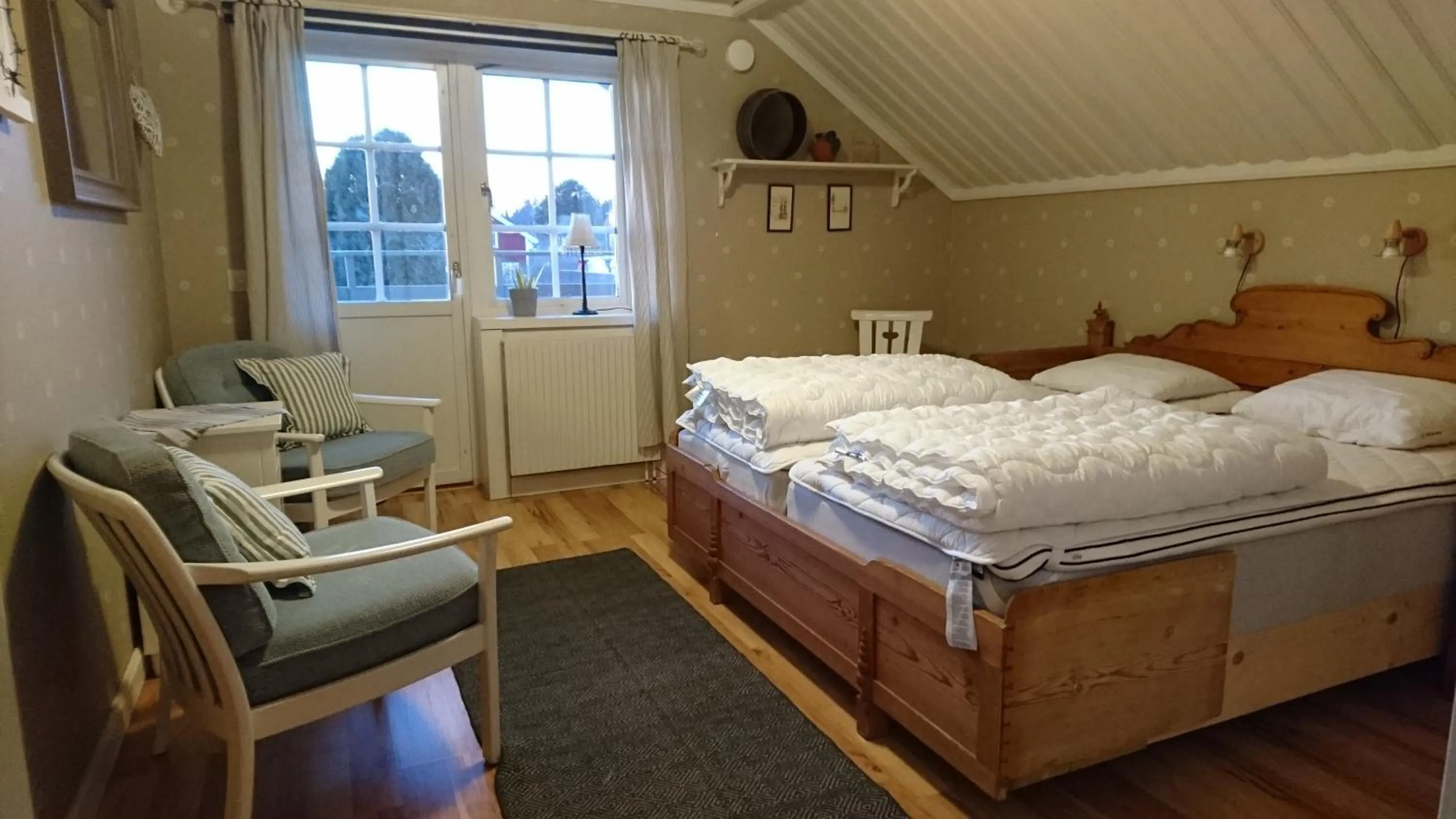 Bedroom, Bed in Backlund Boende i Dalarna