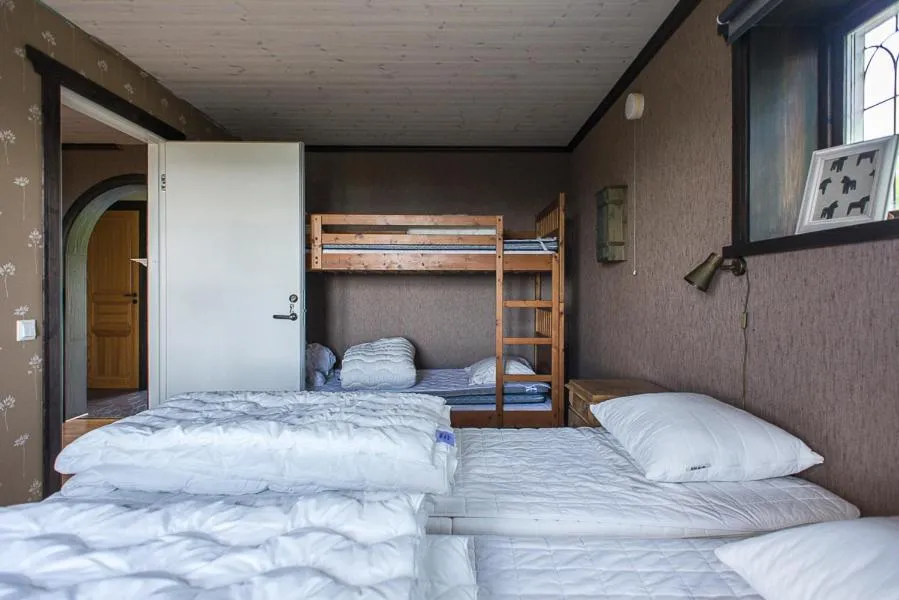 Bedroom, Bed in Backlund Boende i Dalarna