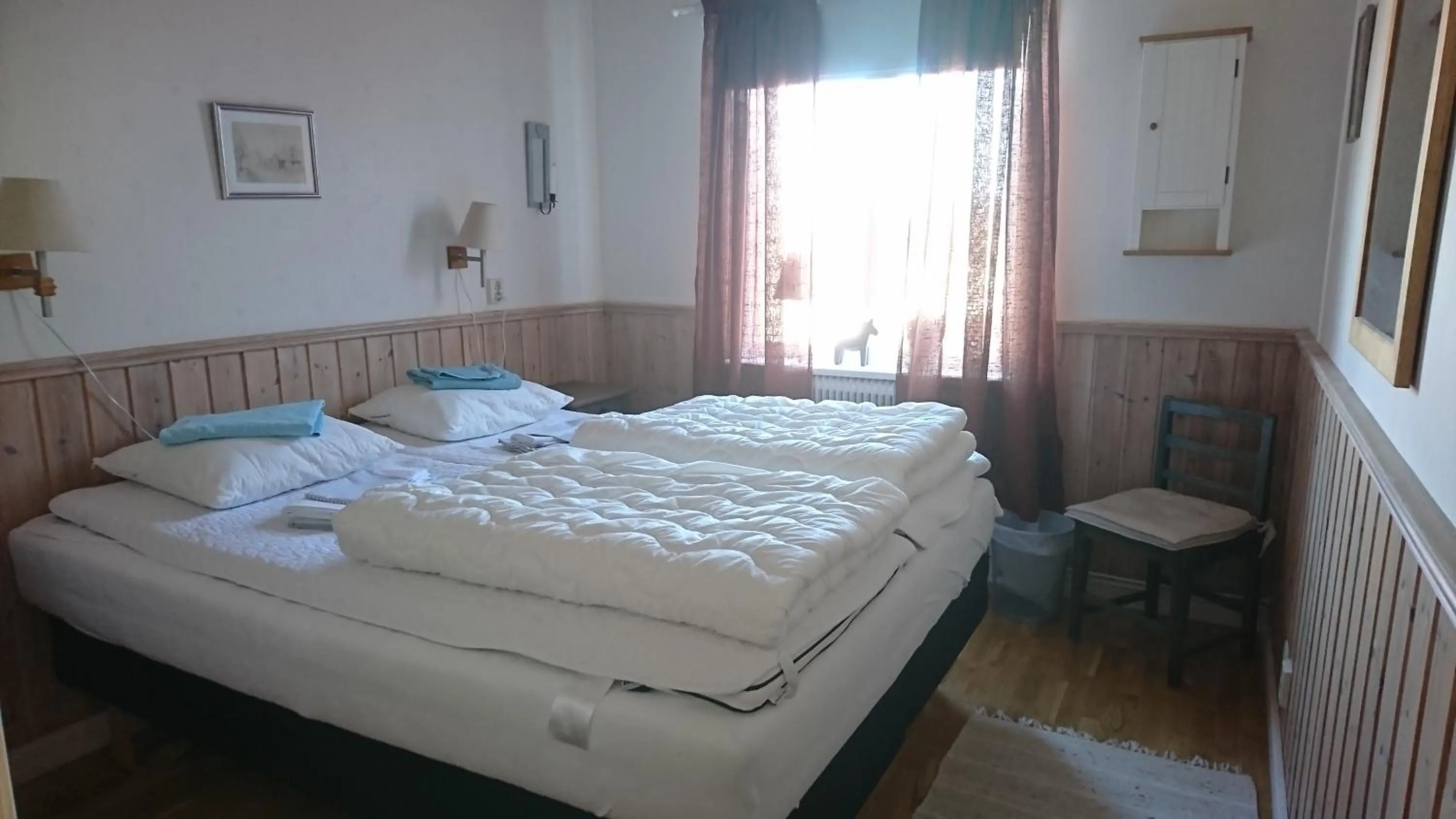 Bedroom, Bed in Backlund Boende i Dalarna