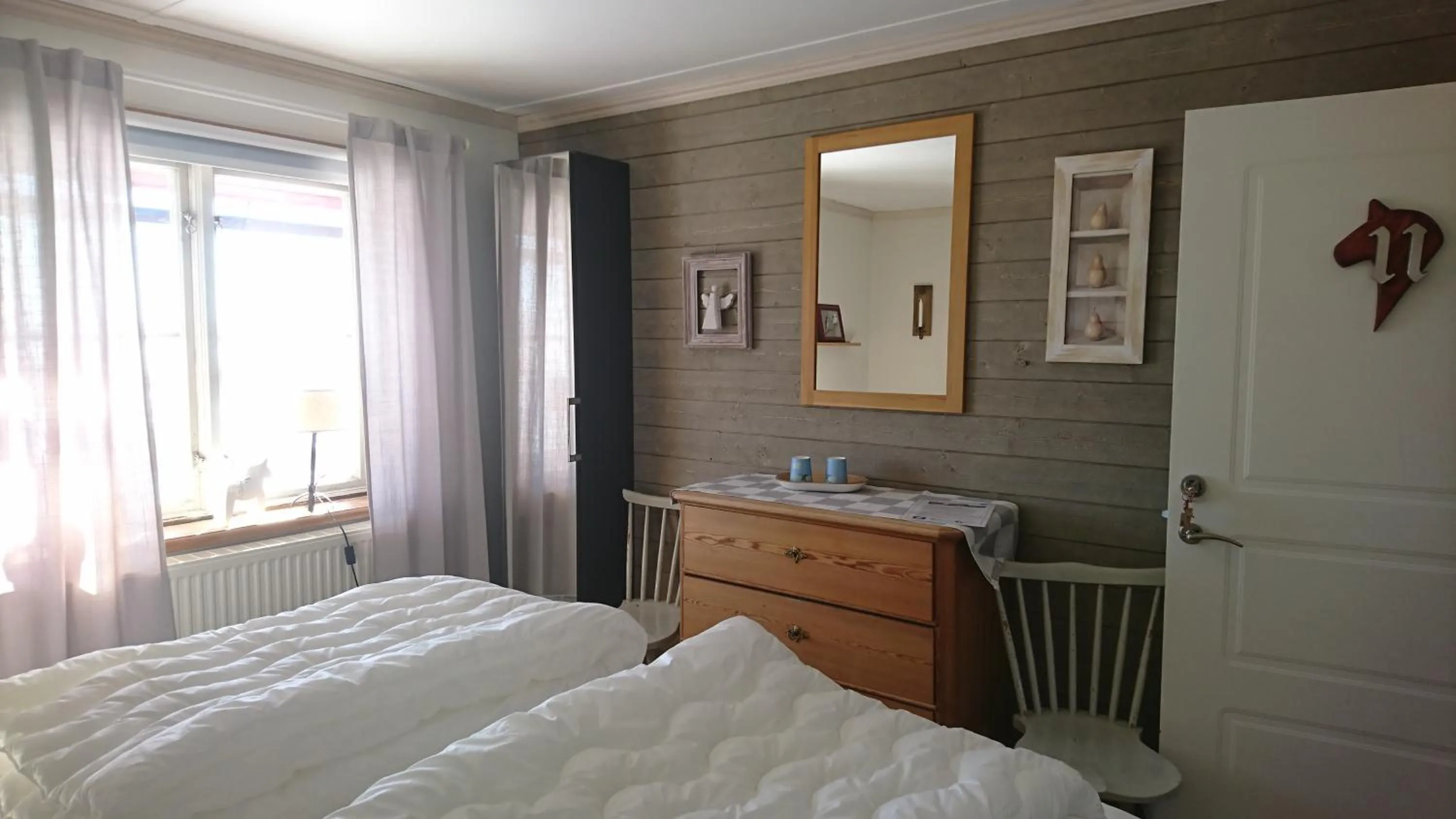Bedroom, Bed in Backlund Boende i Dalarna