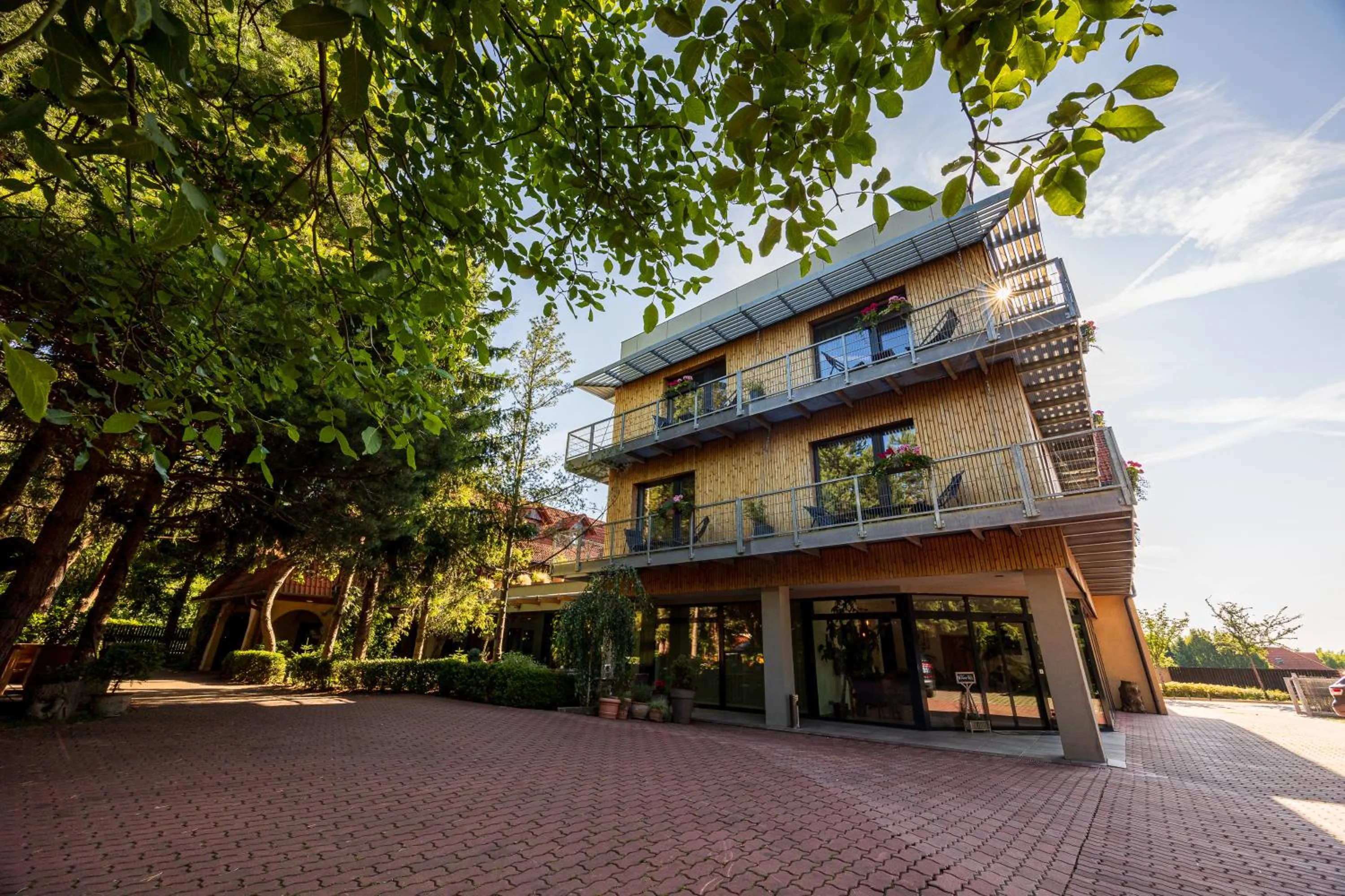 Property building in Hotel Frýdl