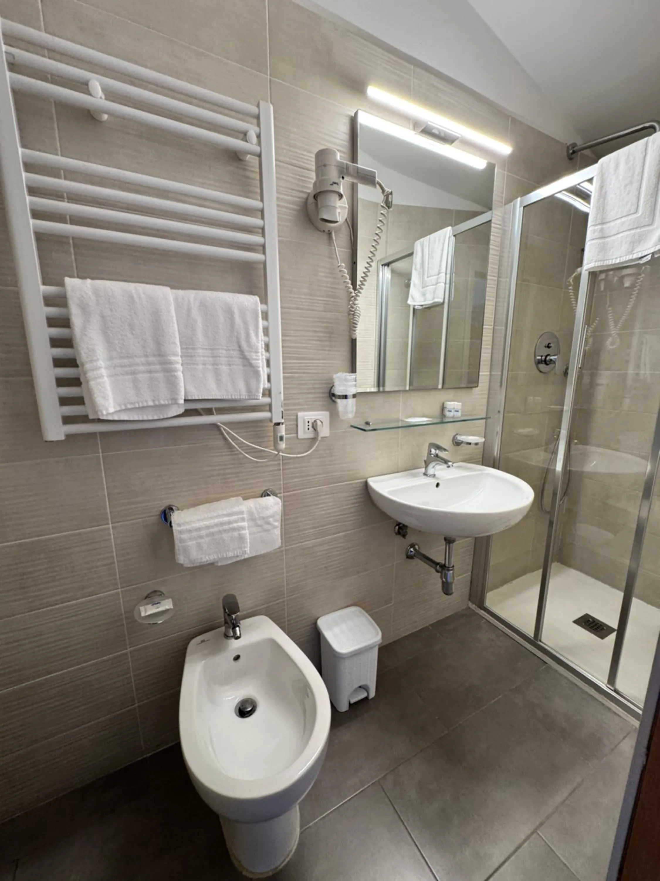 Toilet in Hotel Venezia