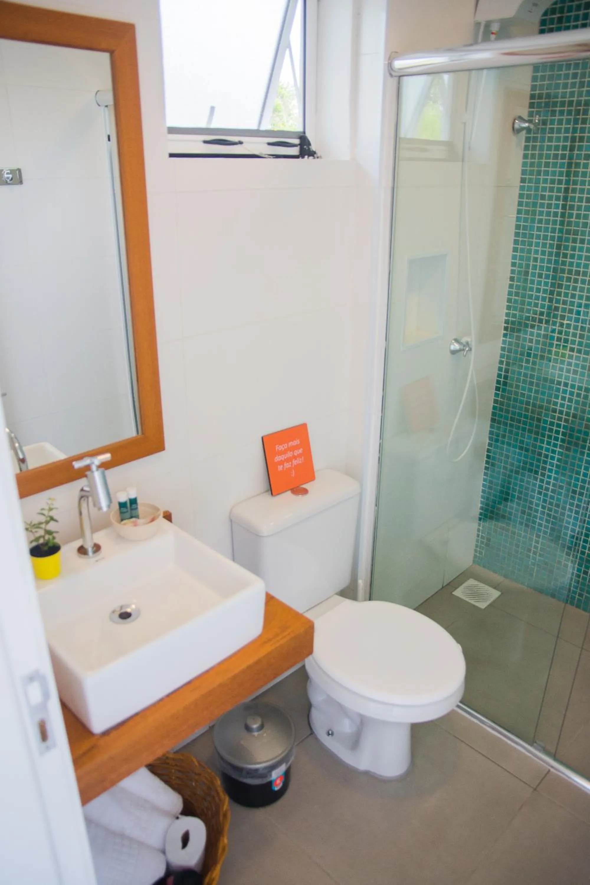 Bathroom in Pousada Rosa Tropicalia