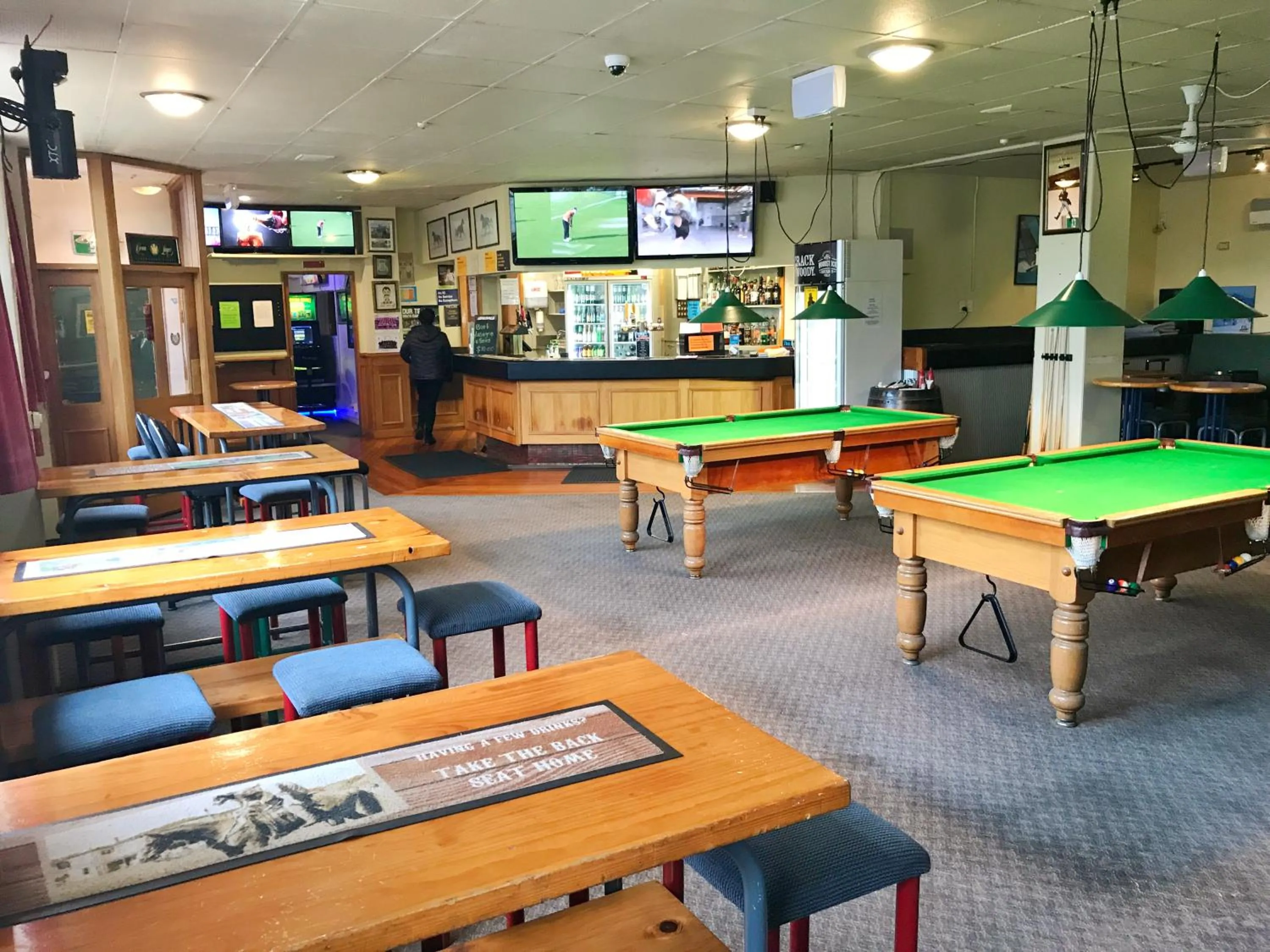 Billiard in Geraldine Heritage Hotel