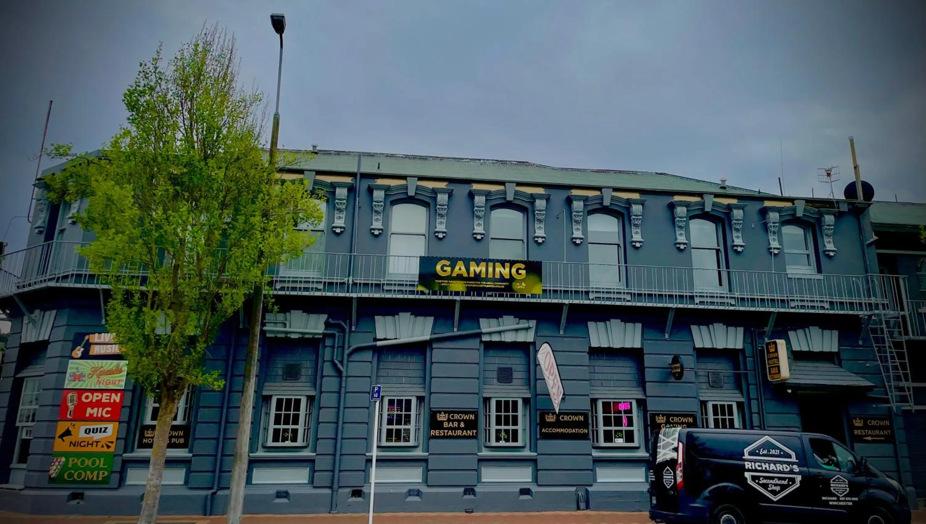 Facade/entrance in Geraldine Heritage Hotel