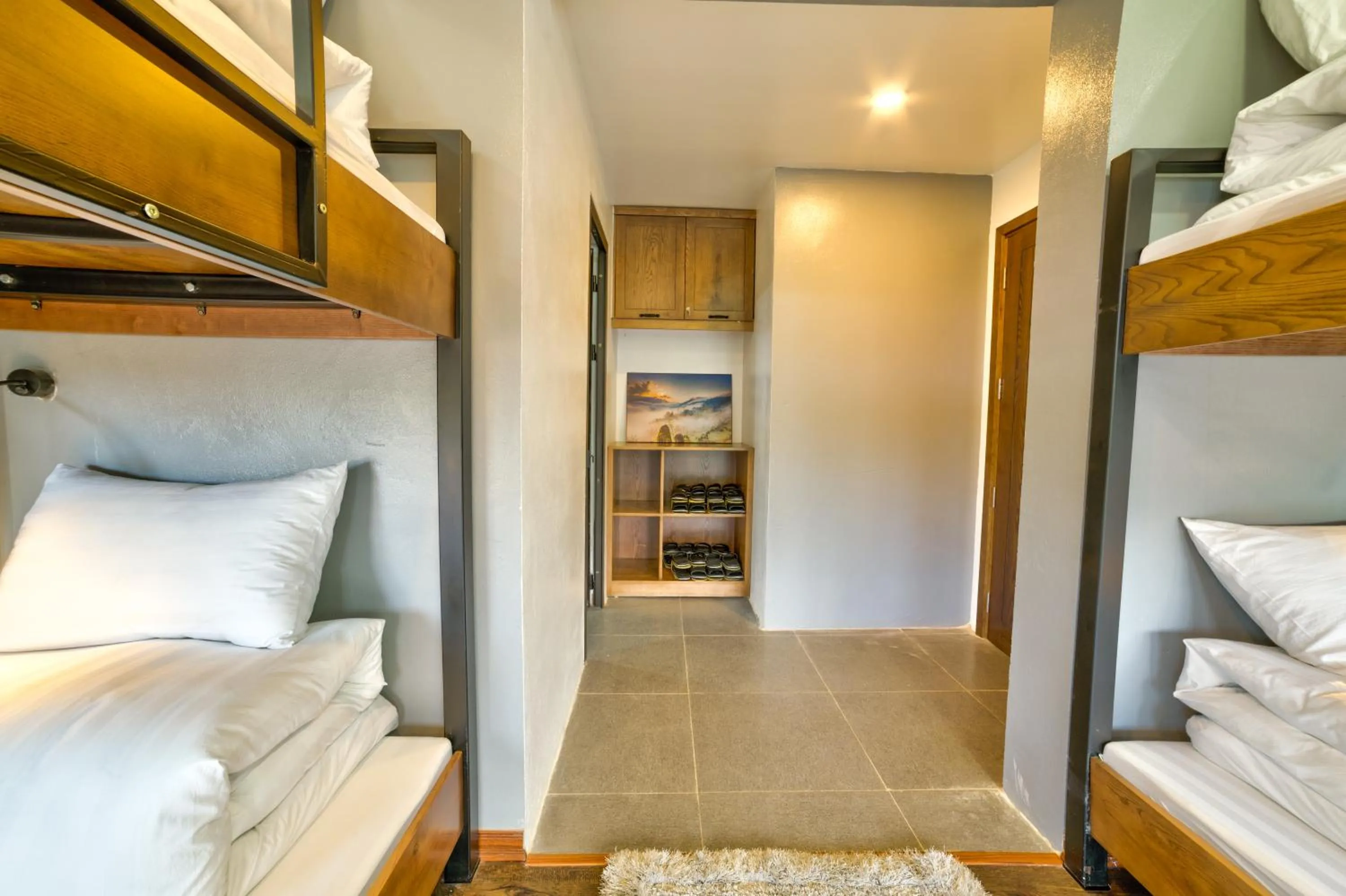 Decorative detail in Lustig Hostel