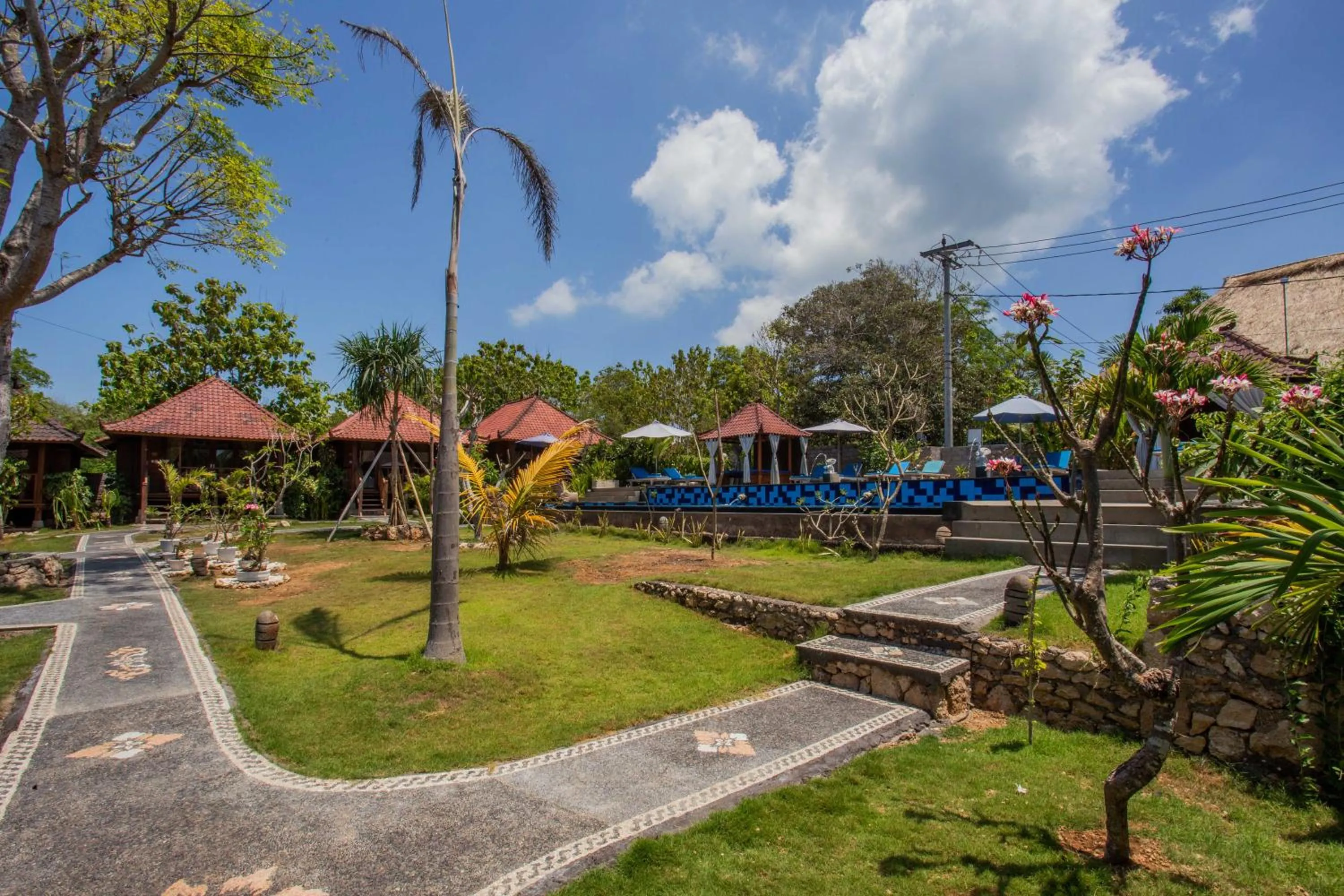 Children play ground in D'Coin Lembongan