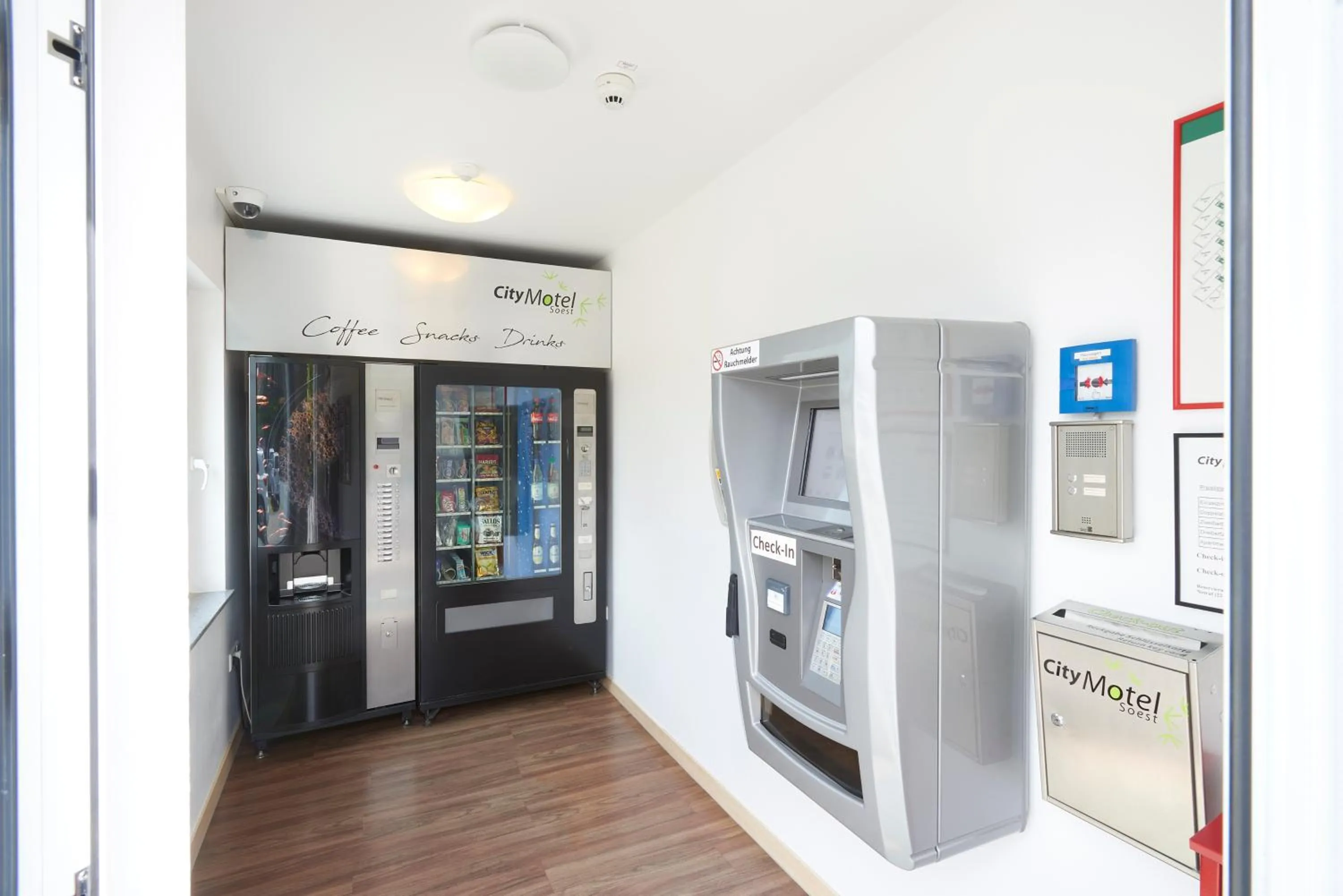 Decorative detail in City Motel Soest