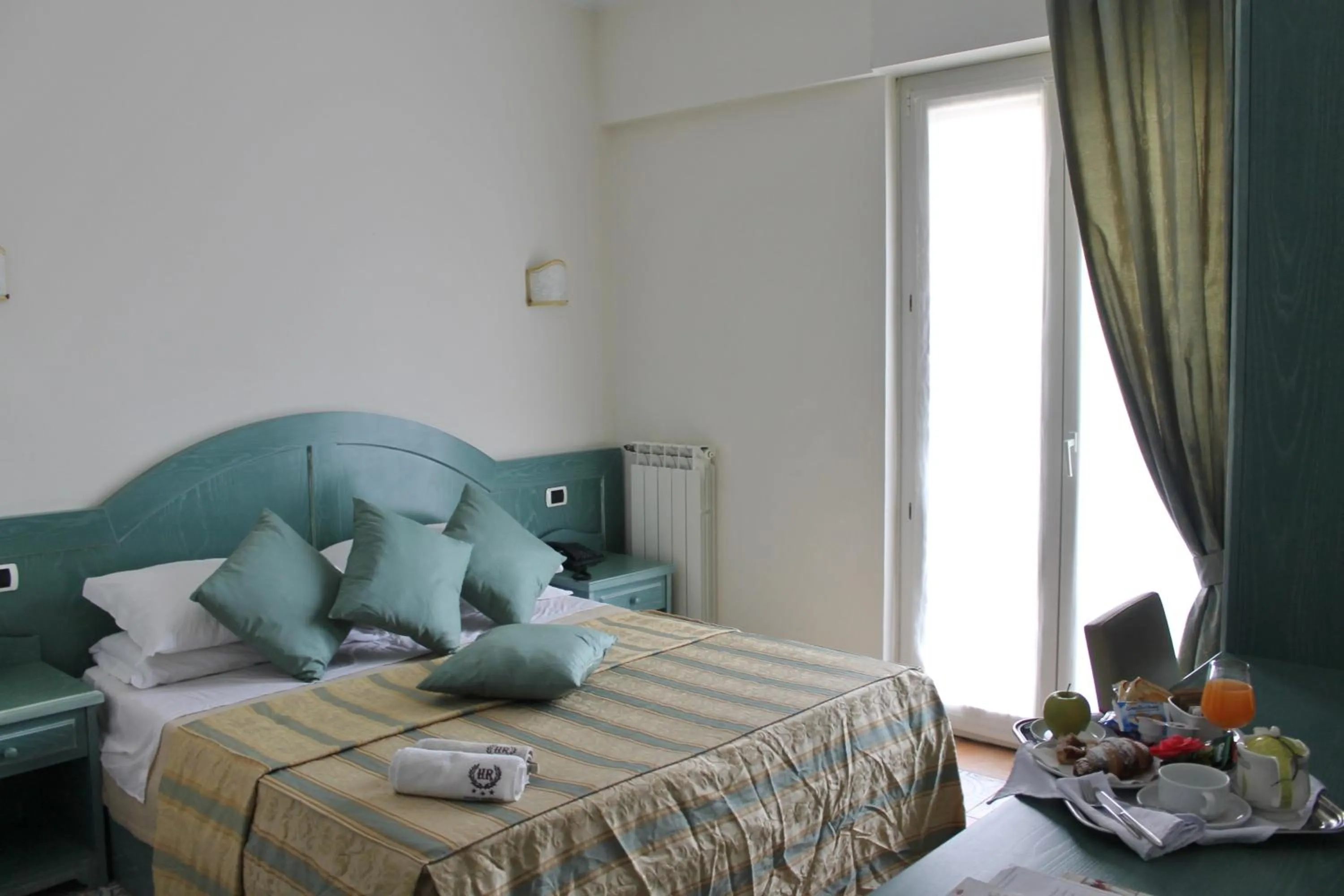 Bed in Hotel Riviera Varazze