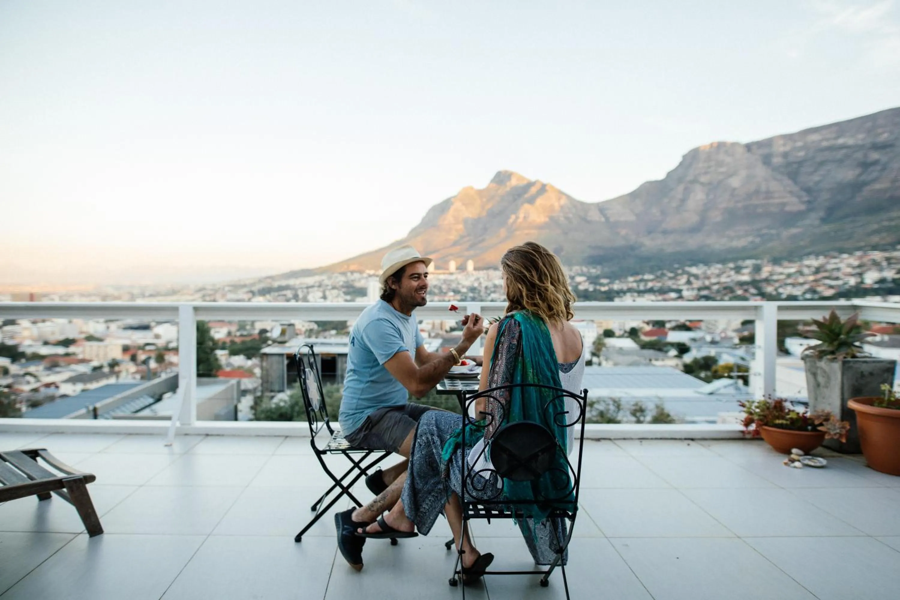 Mountain view in Radium Hall Guest House