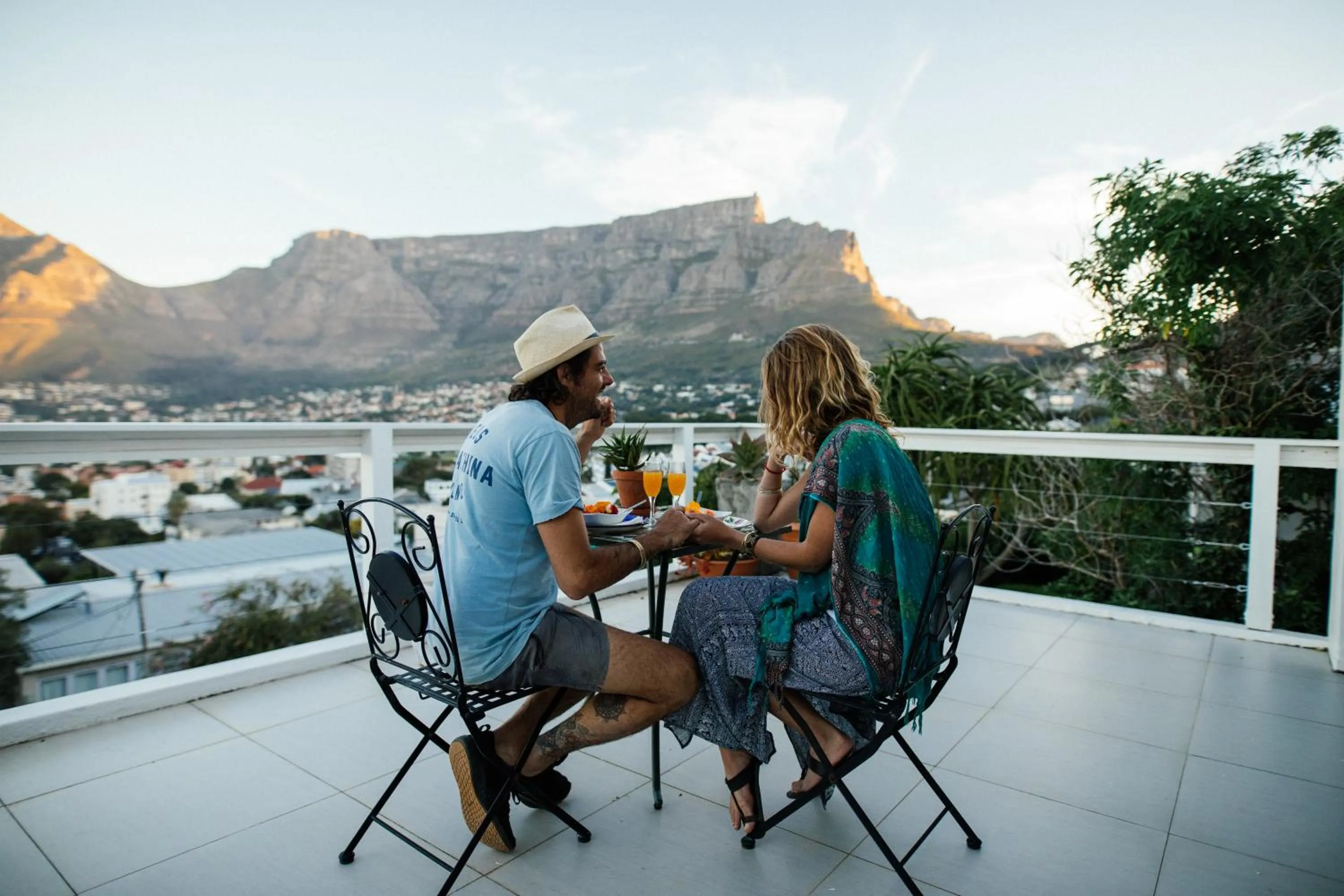 People in Radium Hall Guest House