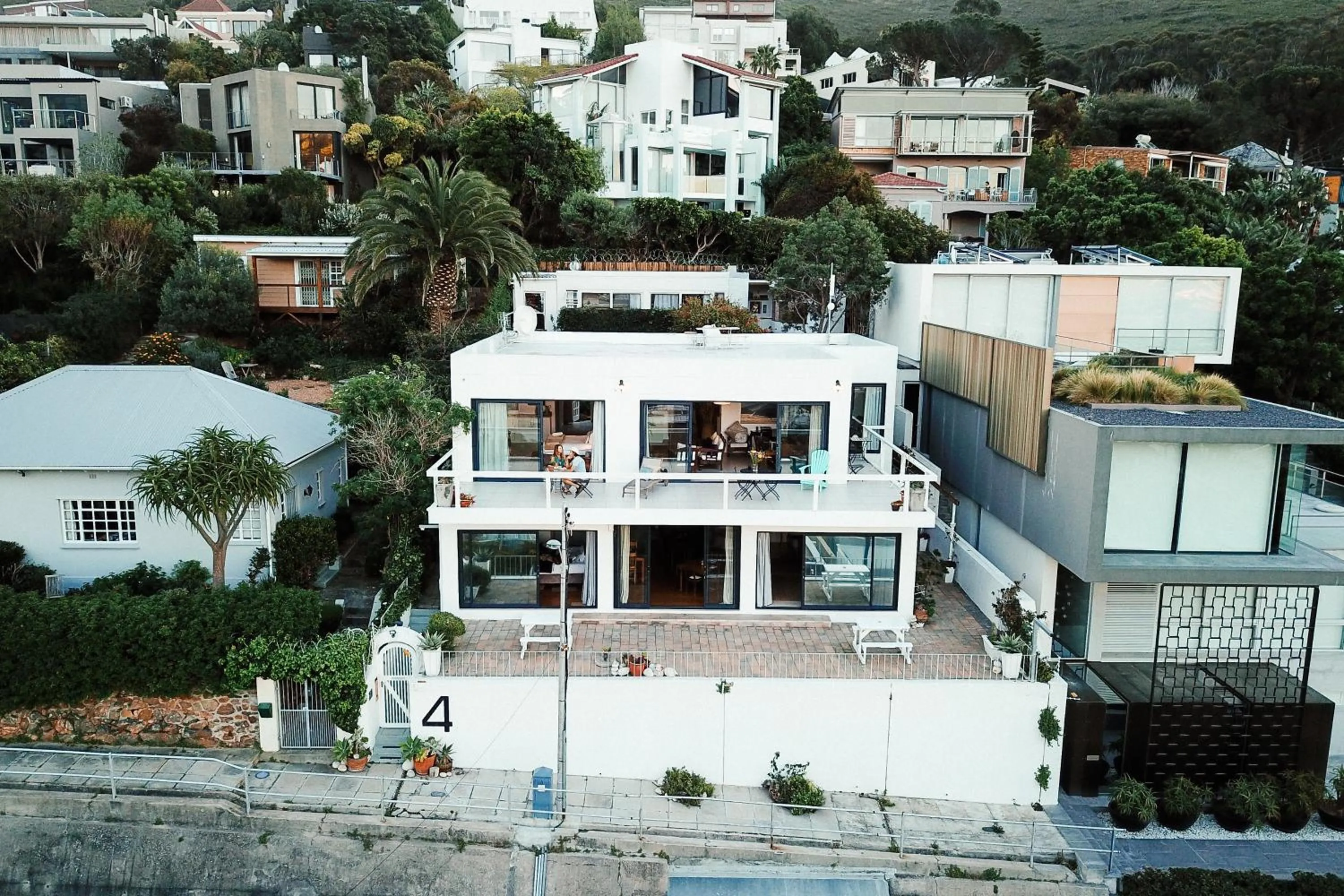 Property building in Radium Hall Guest House