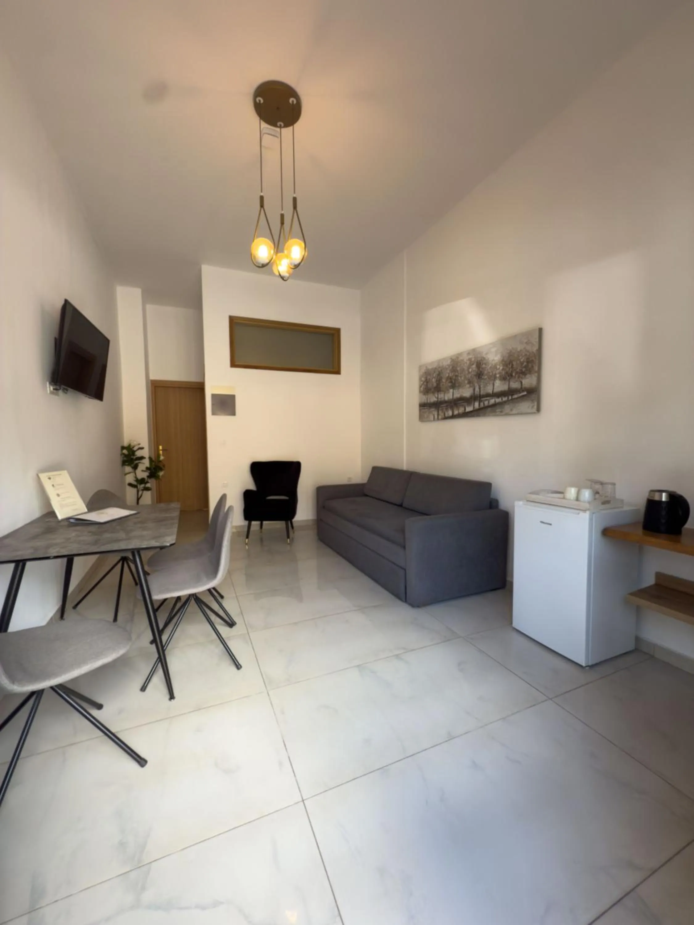 Living room in Deluxe Suites