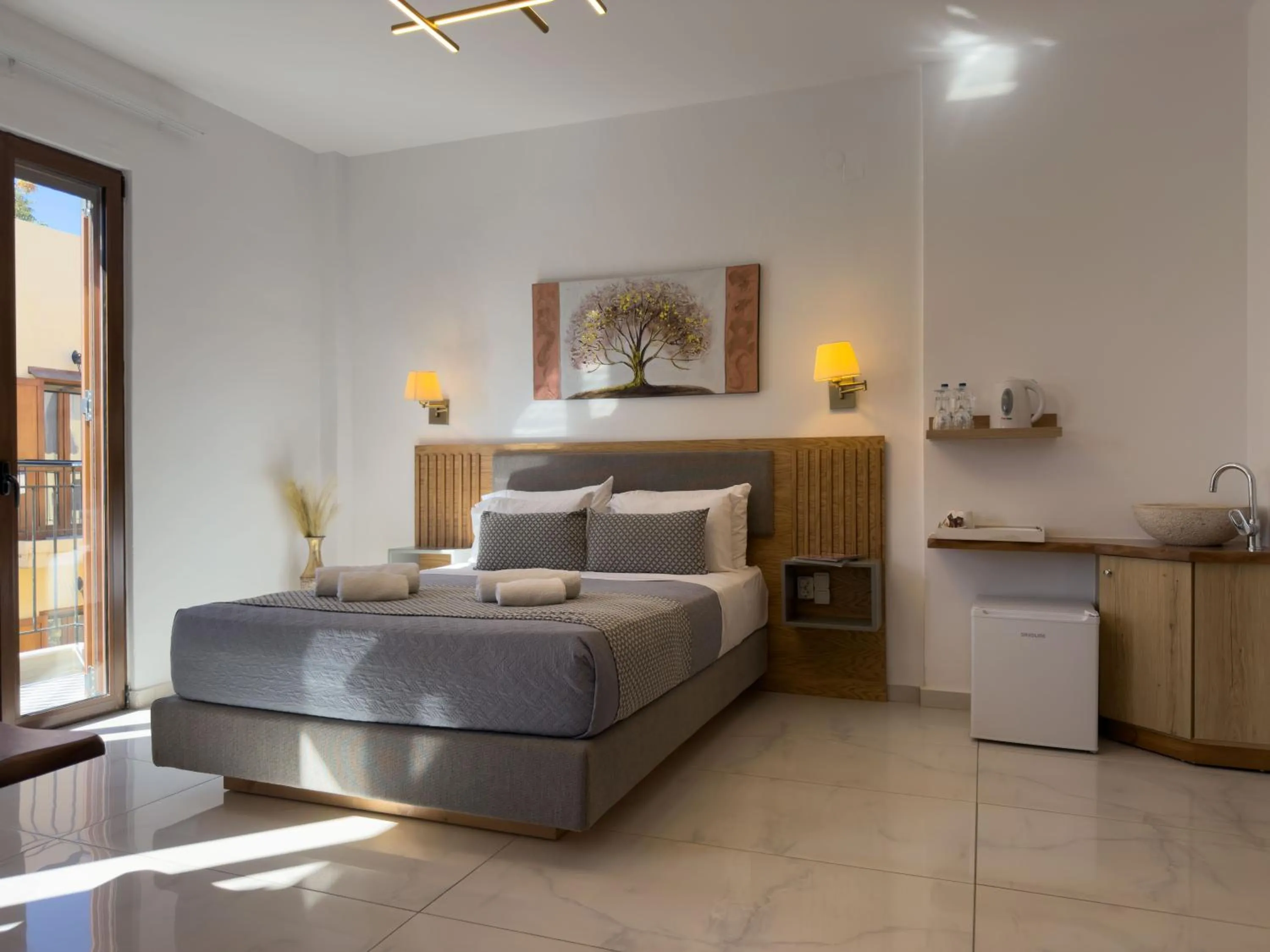 Bed in Deluxe Suites