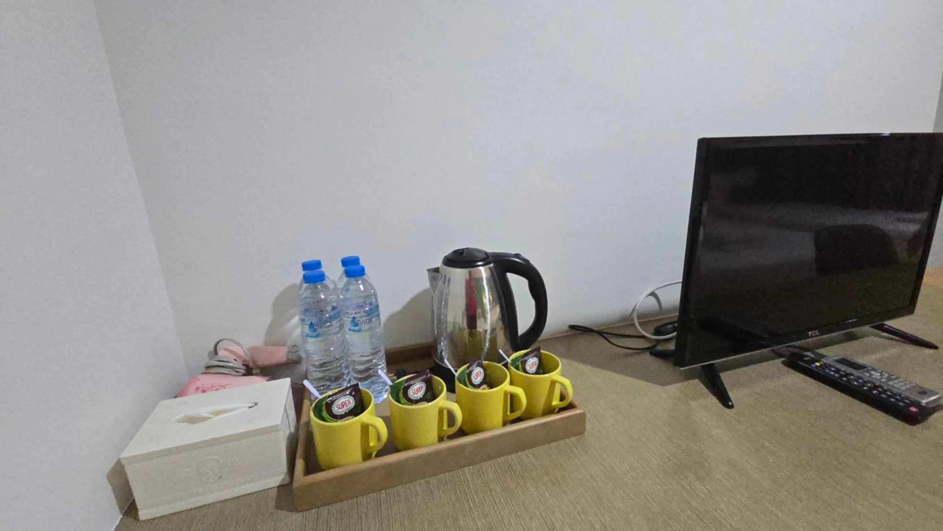 Coffee/tea facilities in Sleepstation at Pratunam
