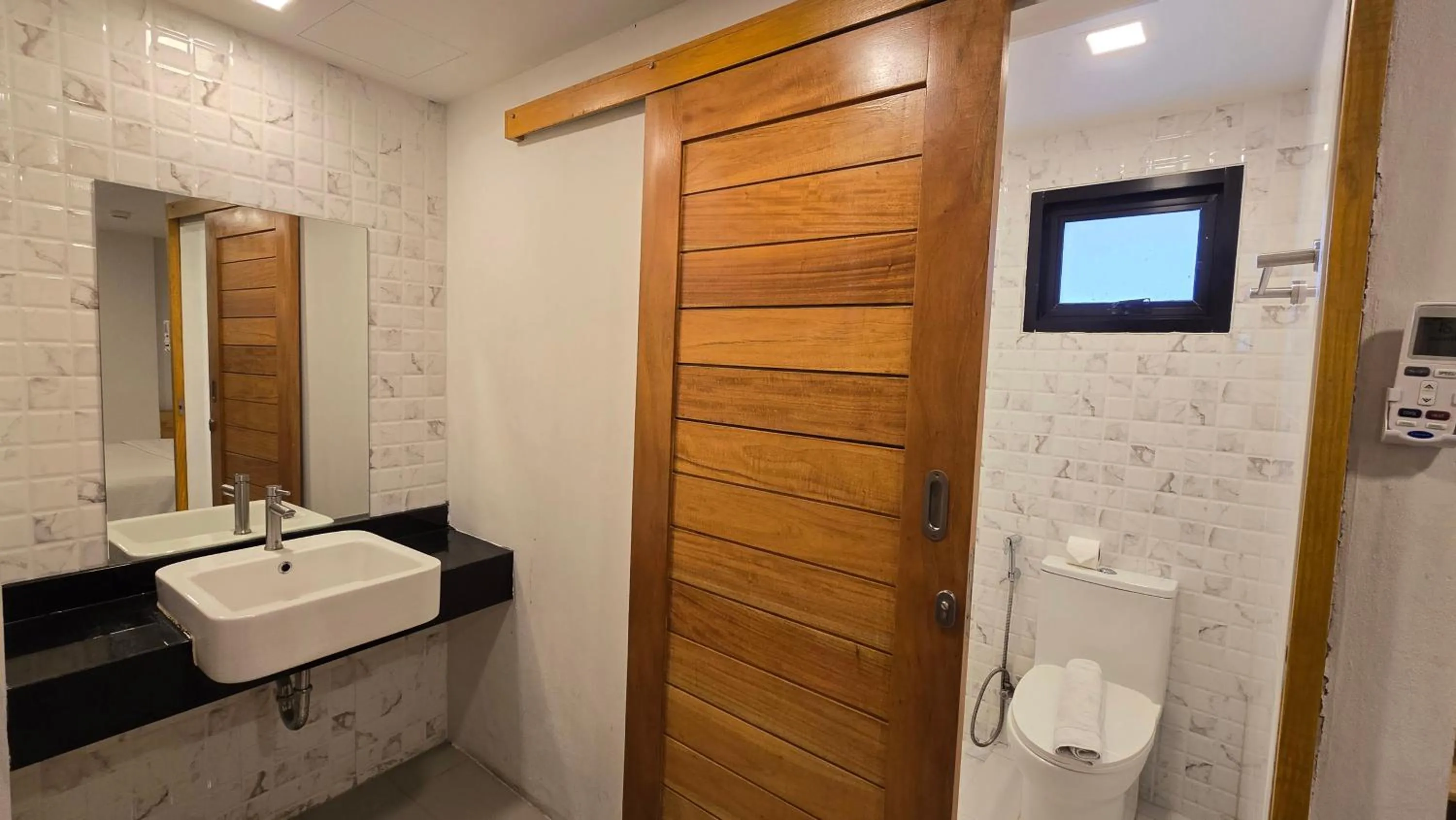 Bathroom in Sleepstation at Pratunam