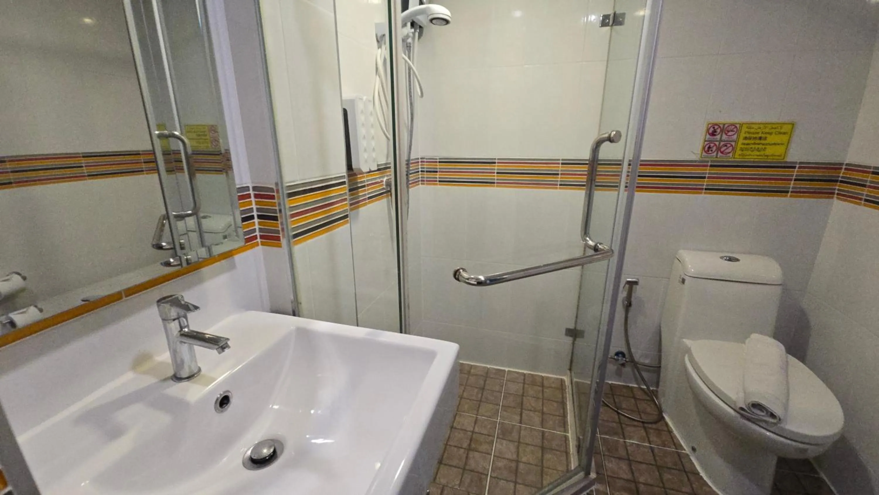 Bathroom in Sleepstation at Pratunam