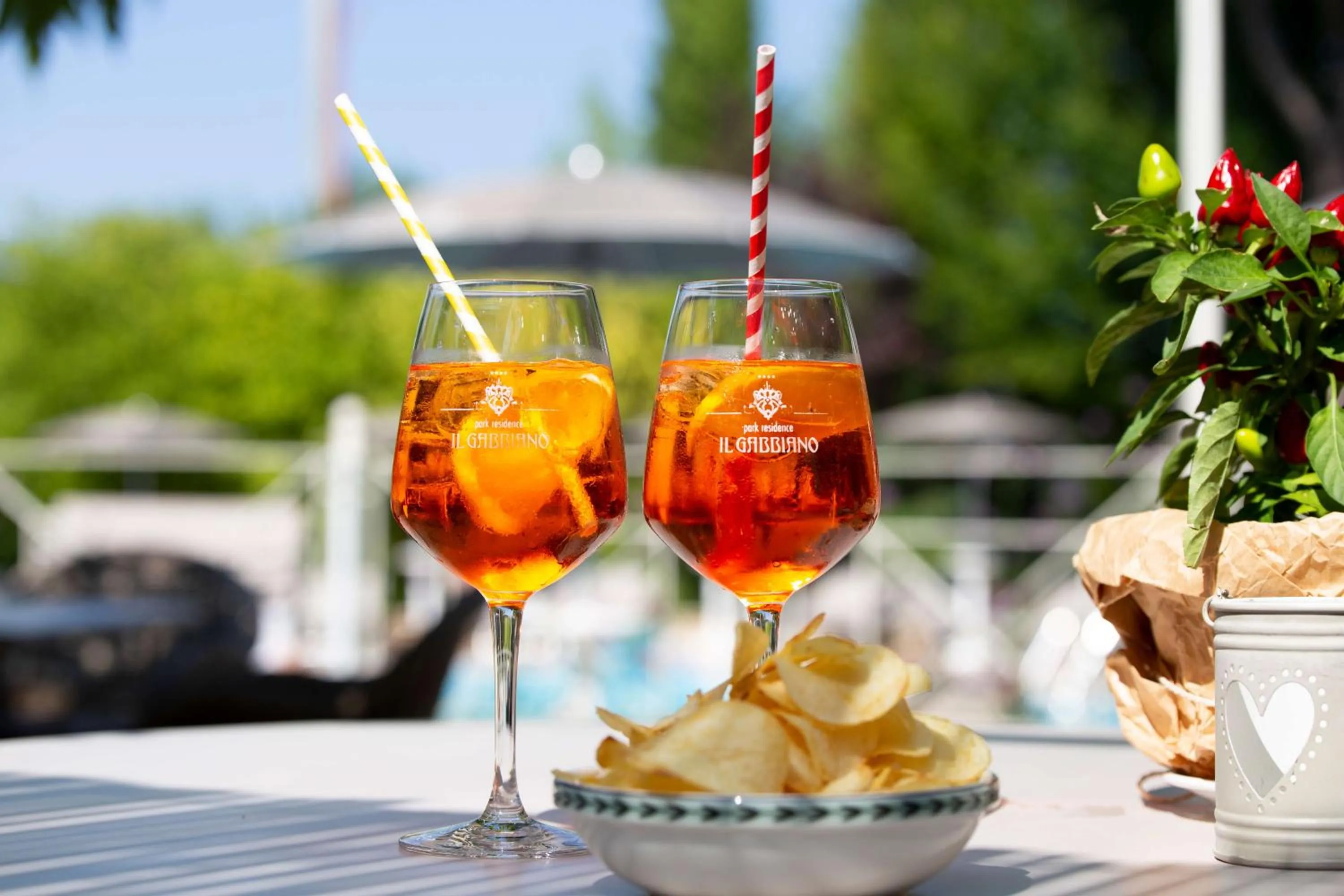 Decorative detail in Park Residence Il Gabbiano