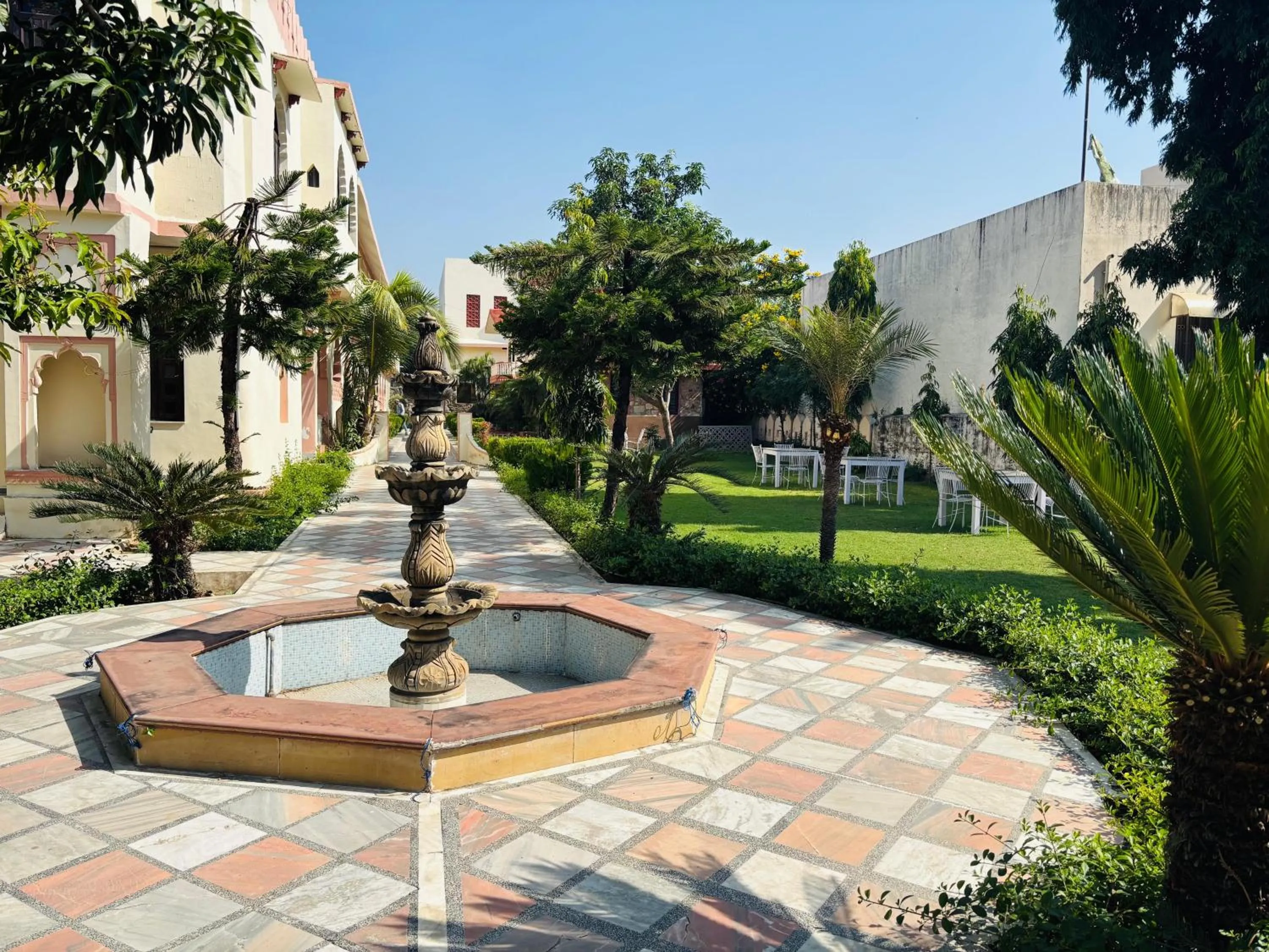 Property building in Sajjan Bagh Resort