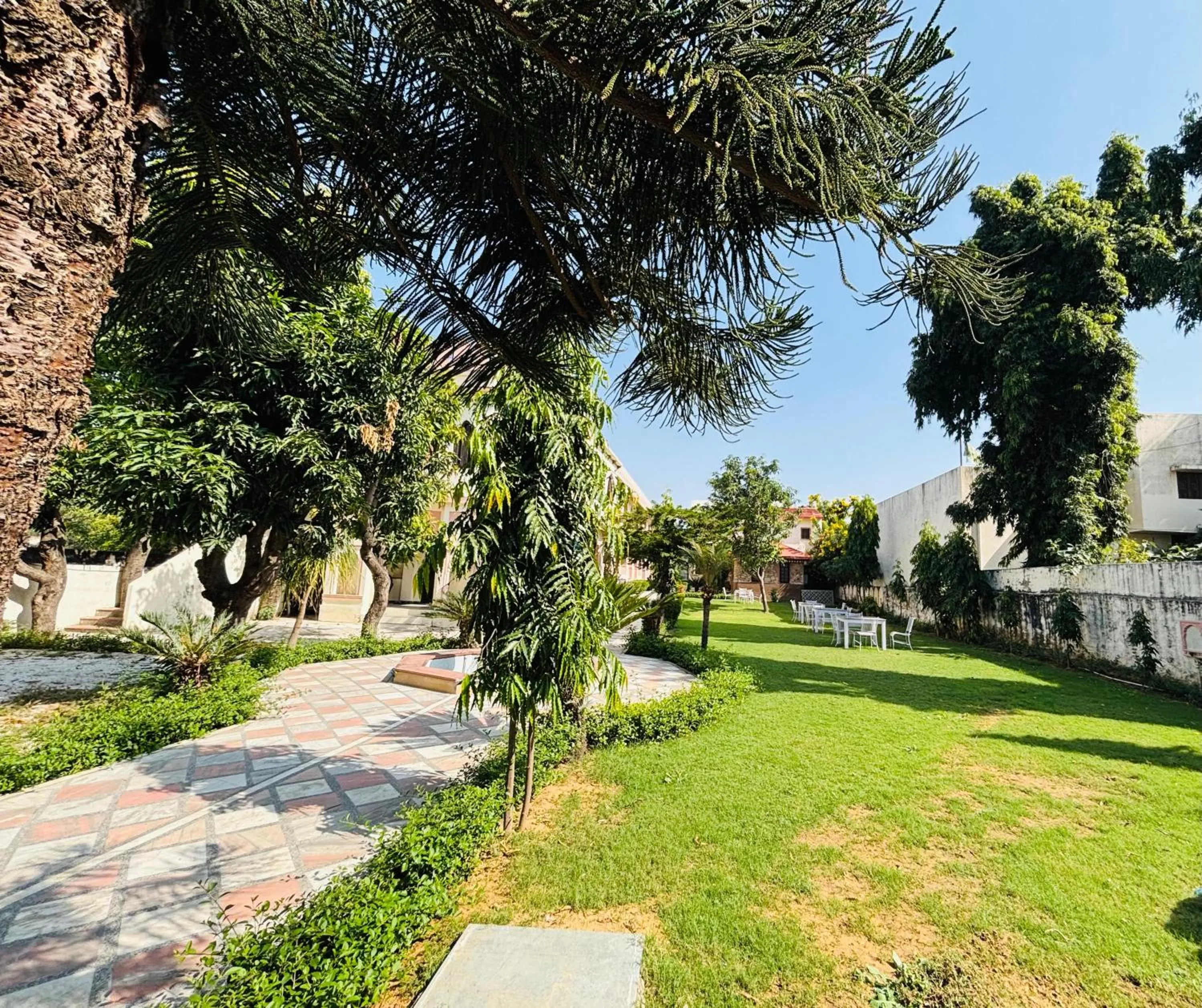 Natural landscape in Sajjan Bagh Resort