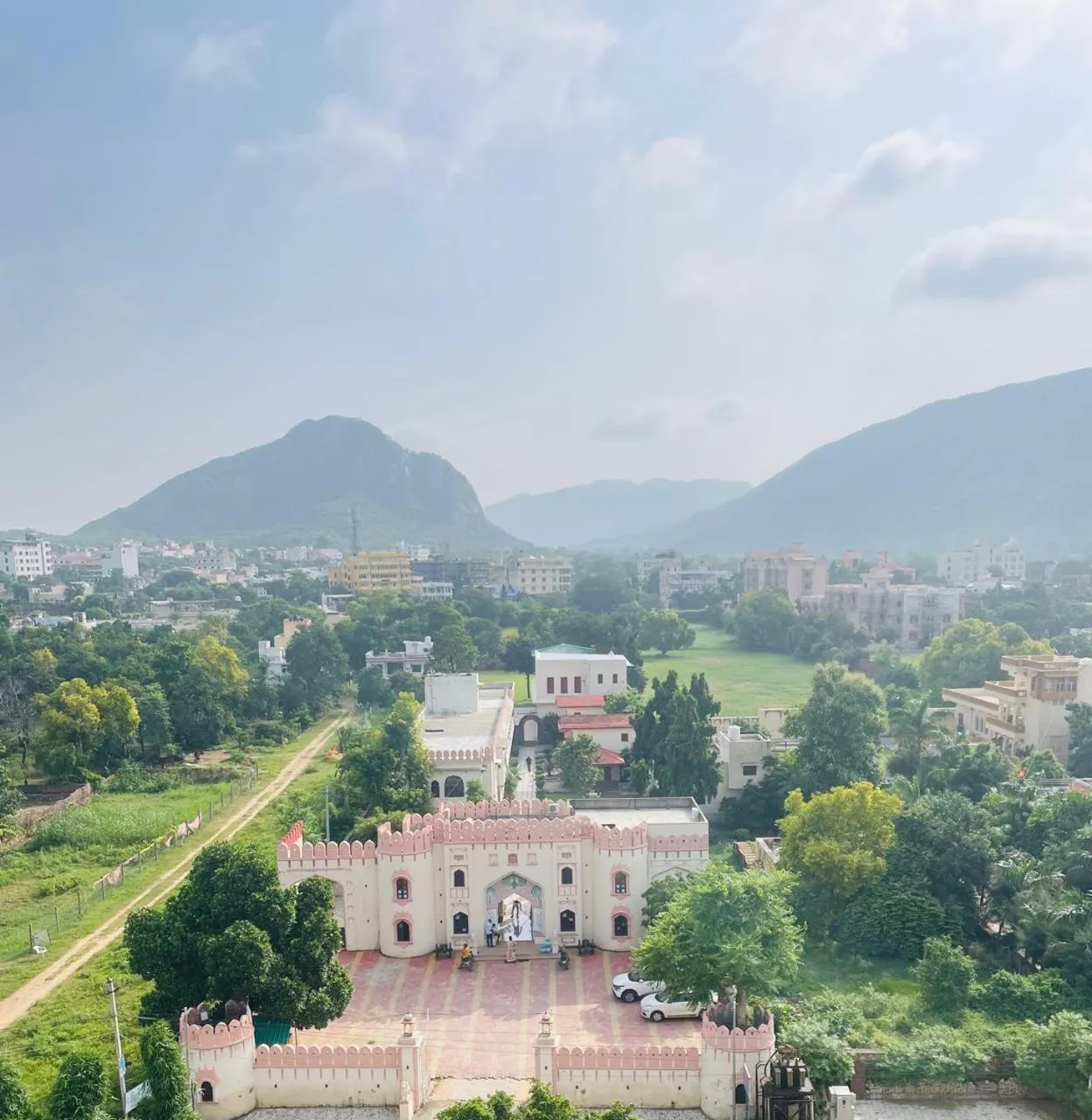 Property building in Sajjan Bagh Resort