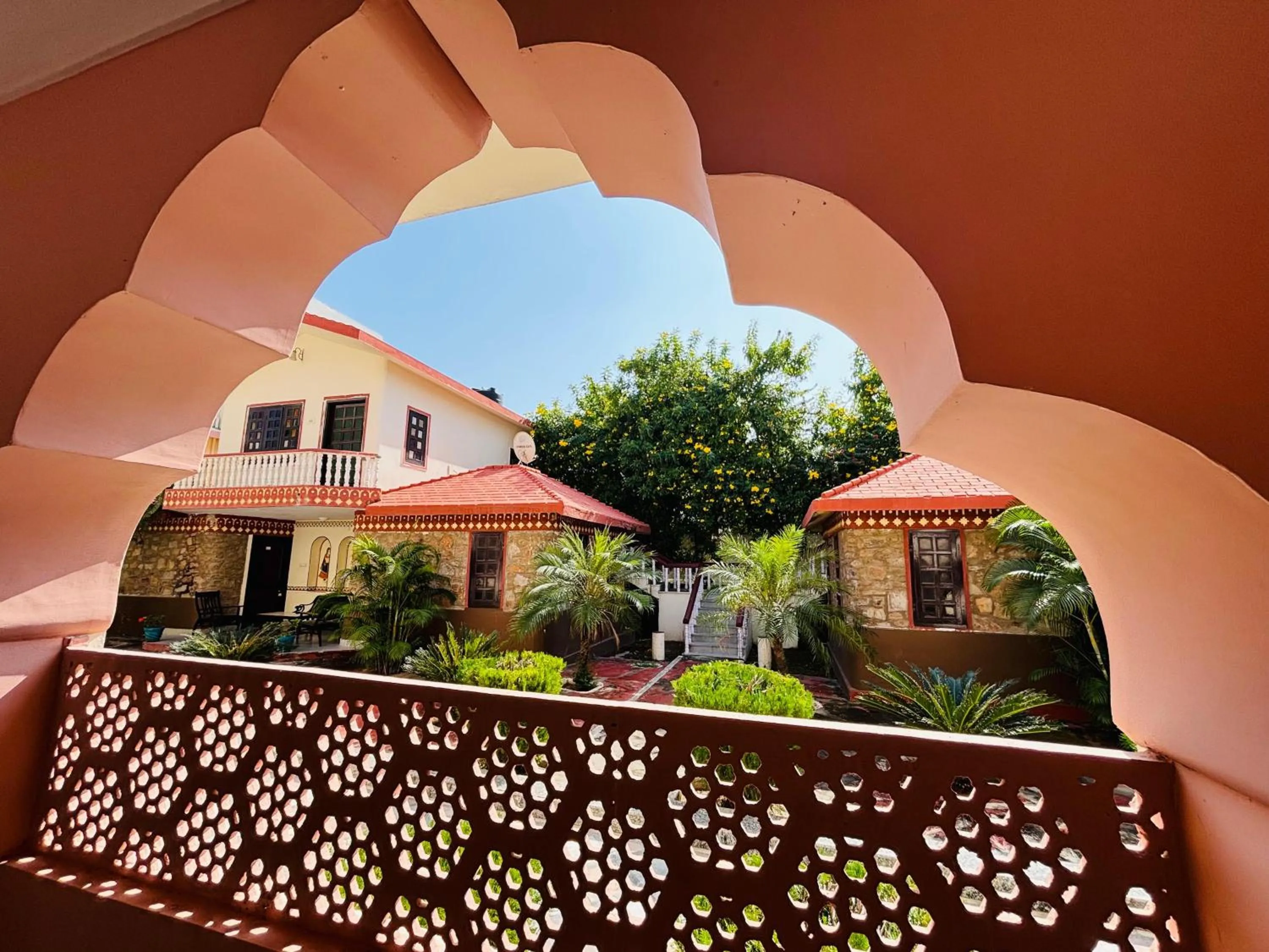 Property building in Sajjan Bagh Resort