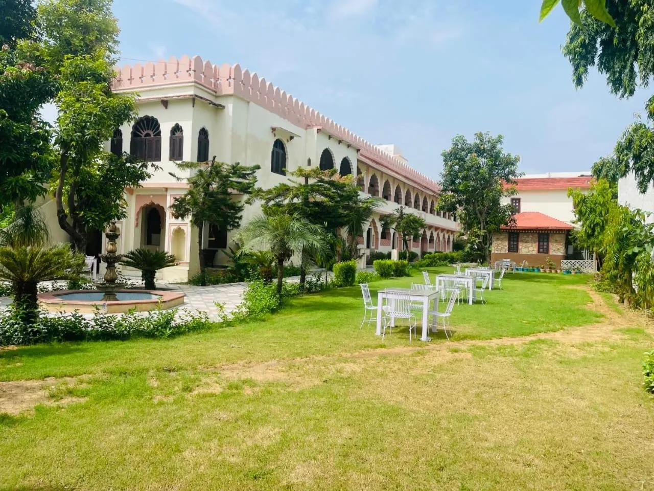 Property building in Sajjan Bagh Resort