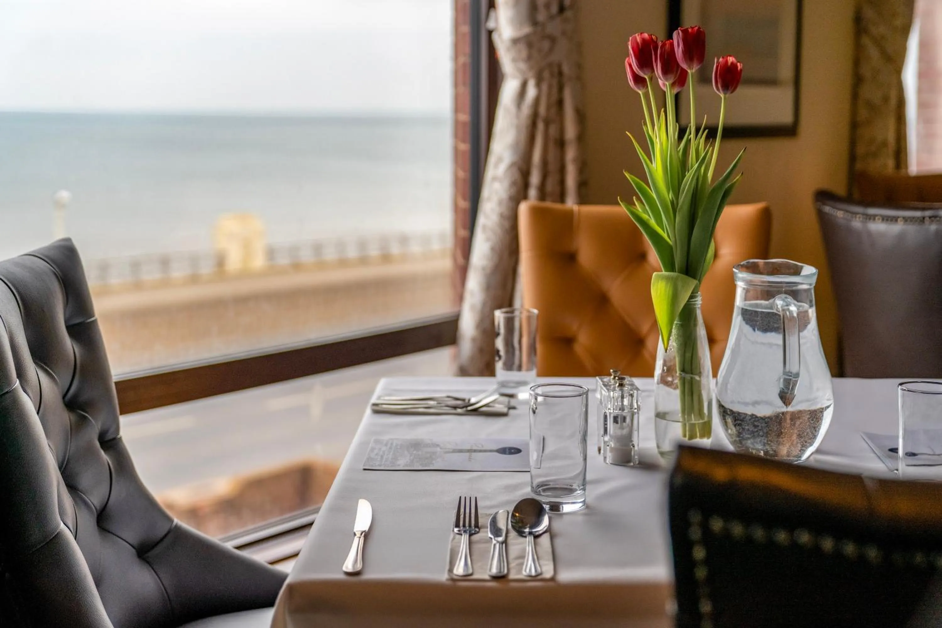 Dining area in Grand Hotel Blackpool