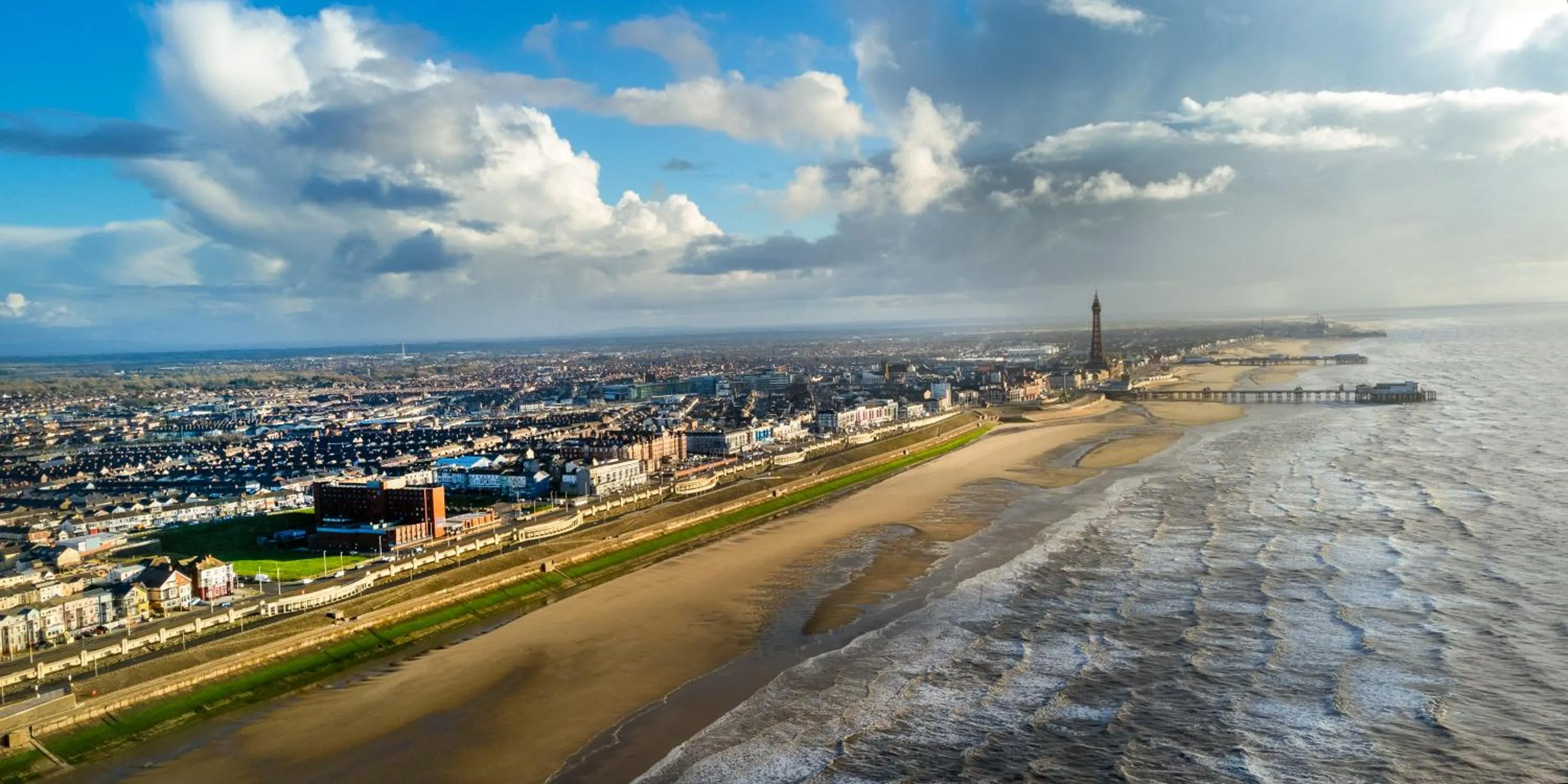 Beach in Grand Hotel Blackpool