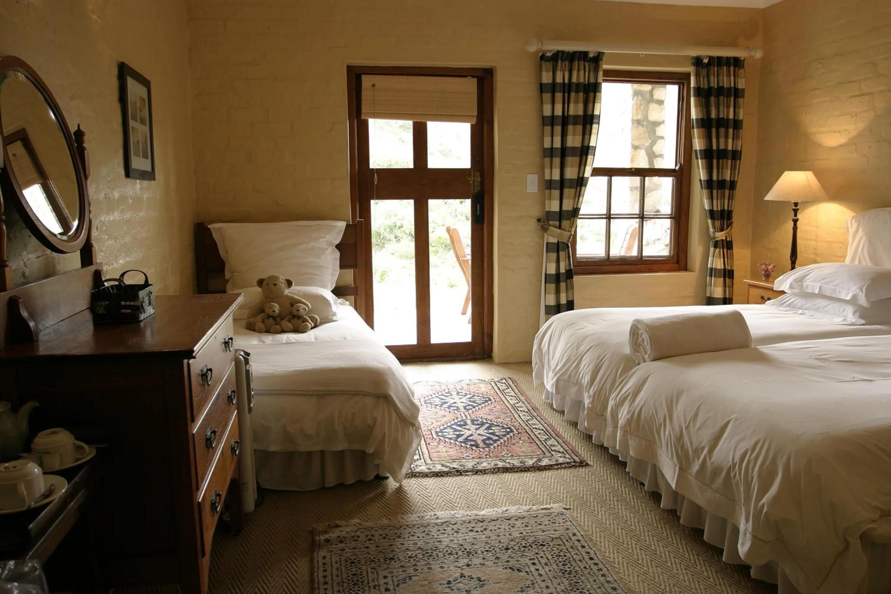 Bed in Agulhas Country Lodge