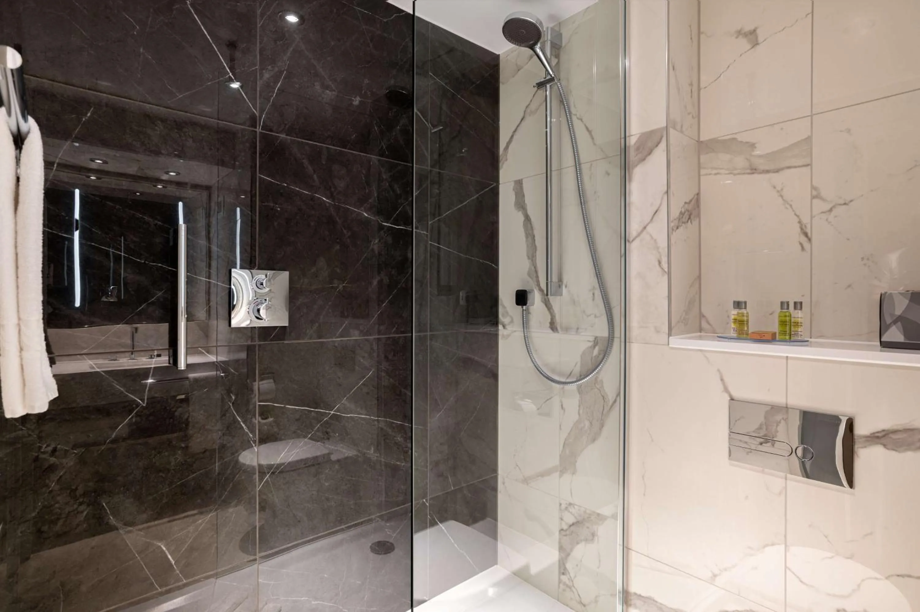 Toilet in Hilton London Metropole