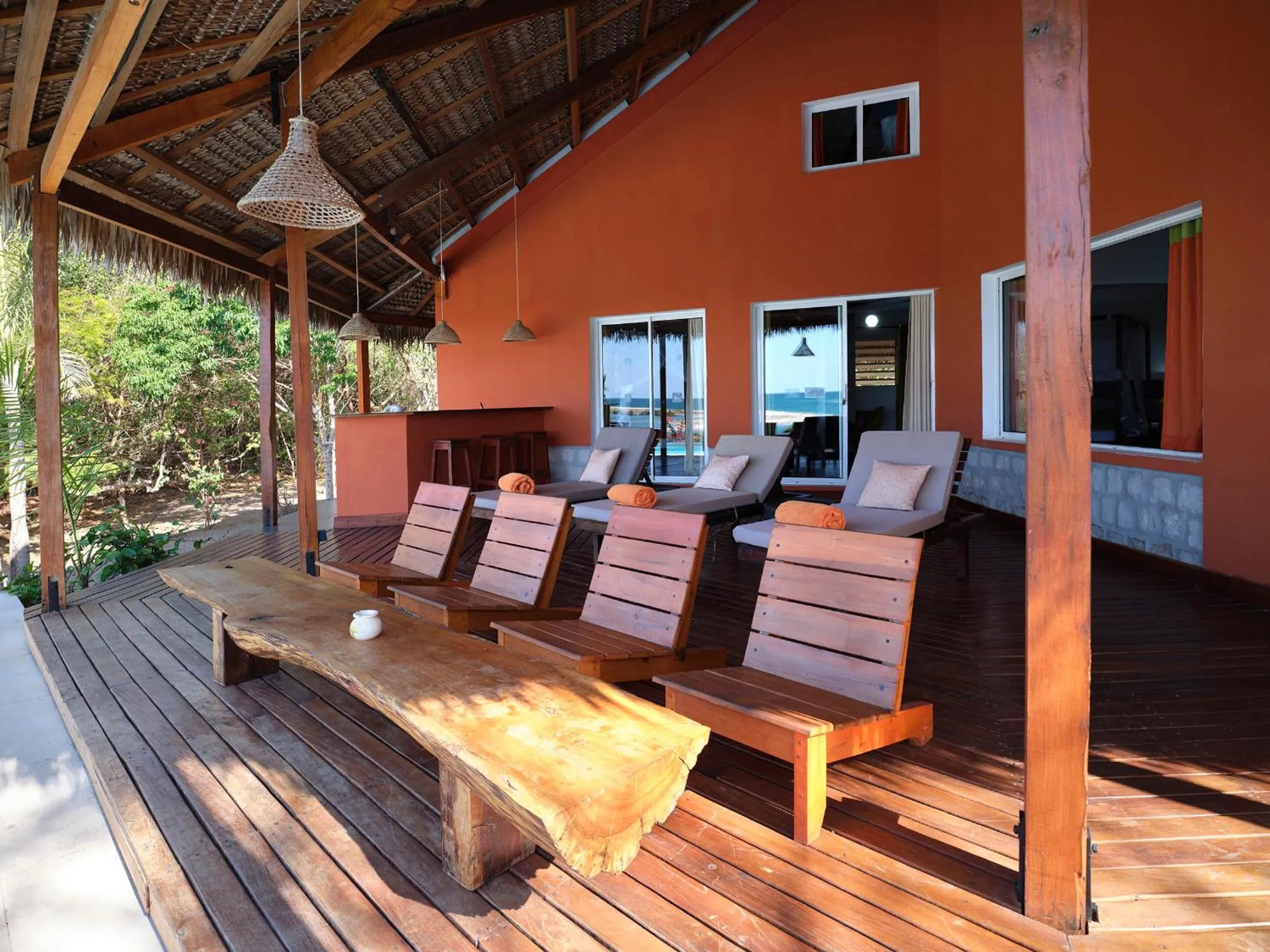 Balcony/Terrace in Antsanitia Resort