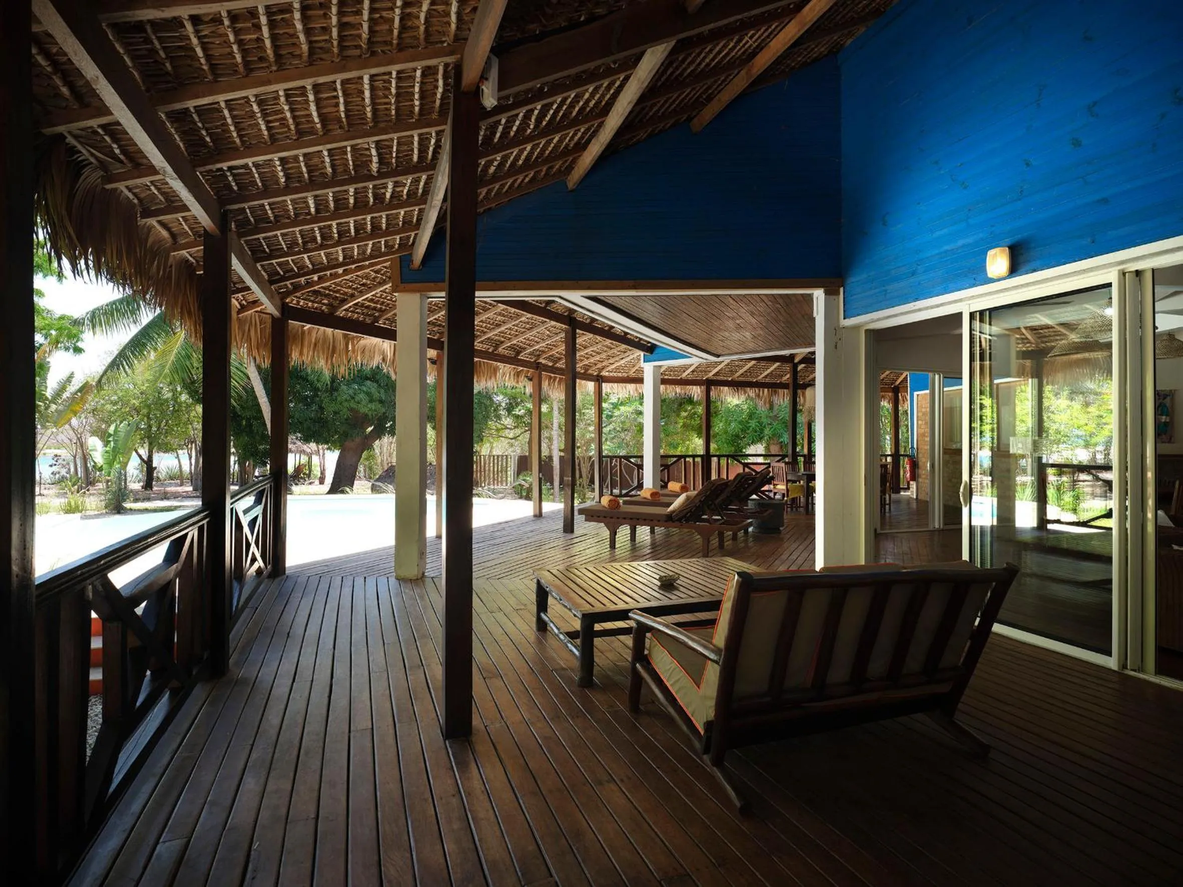 Seating area in Antsanitia Resort