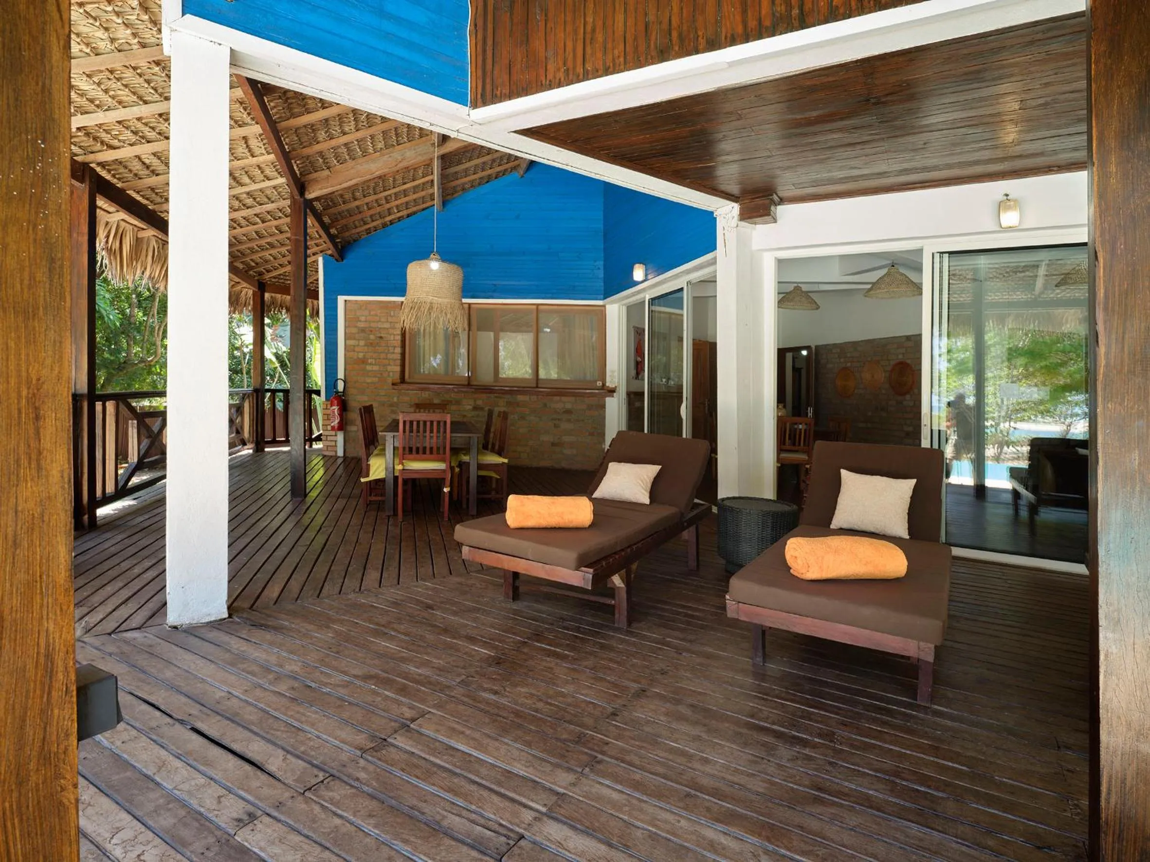 Balcony/Terrace in Antsanitia Resort