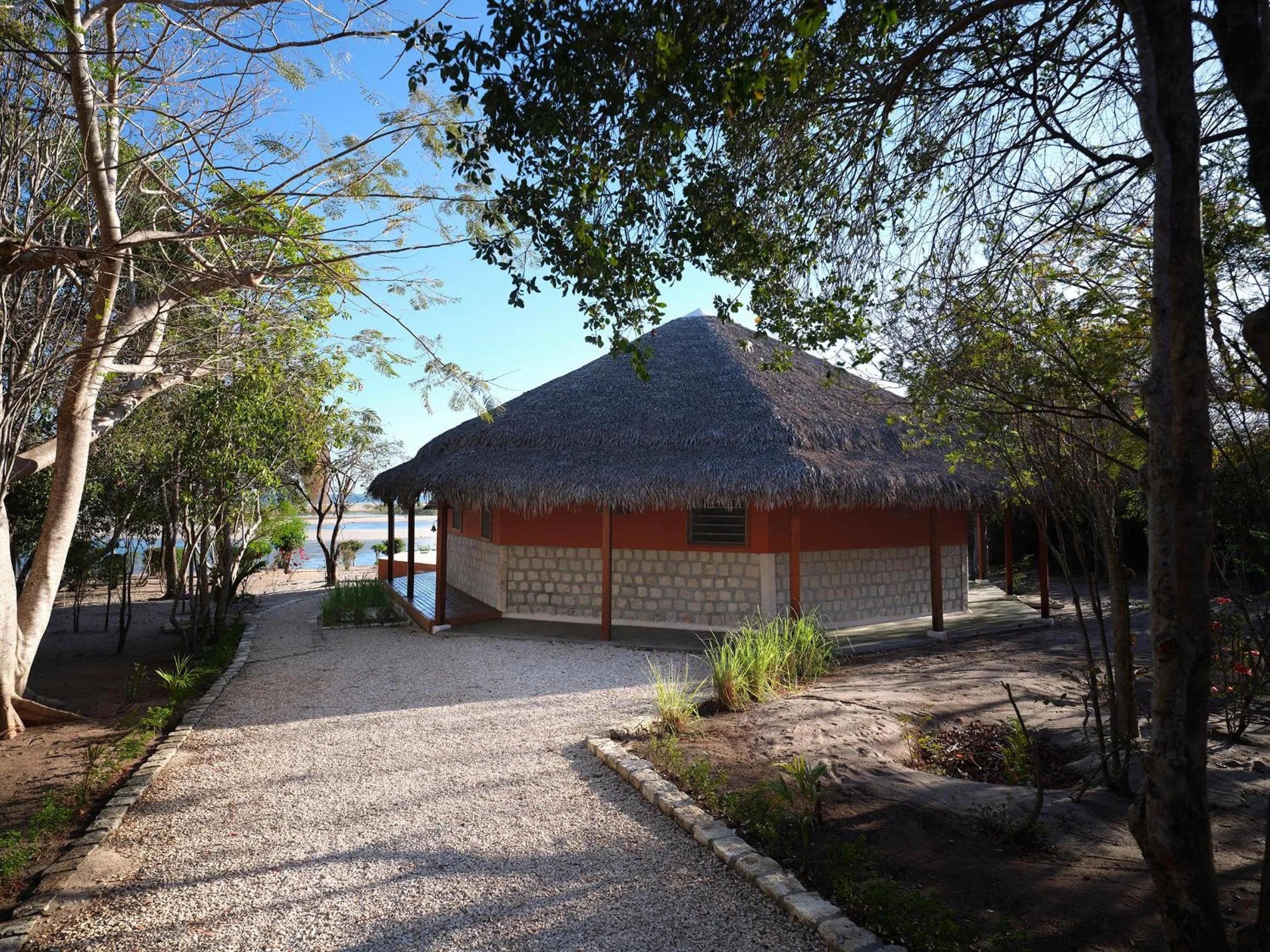Garden view in Antsanitia Resort