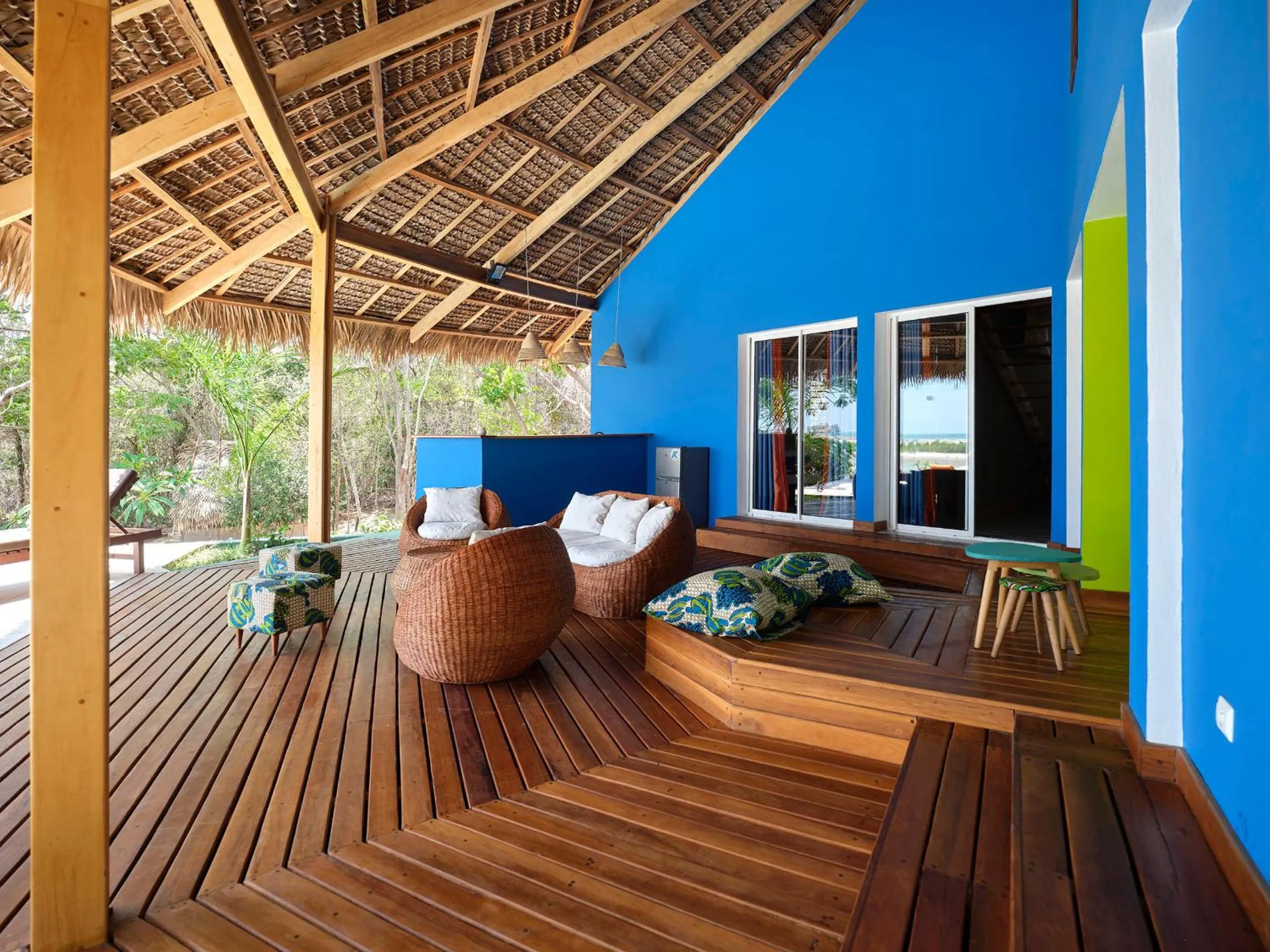 Seating area in Antsanitia Resort