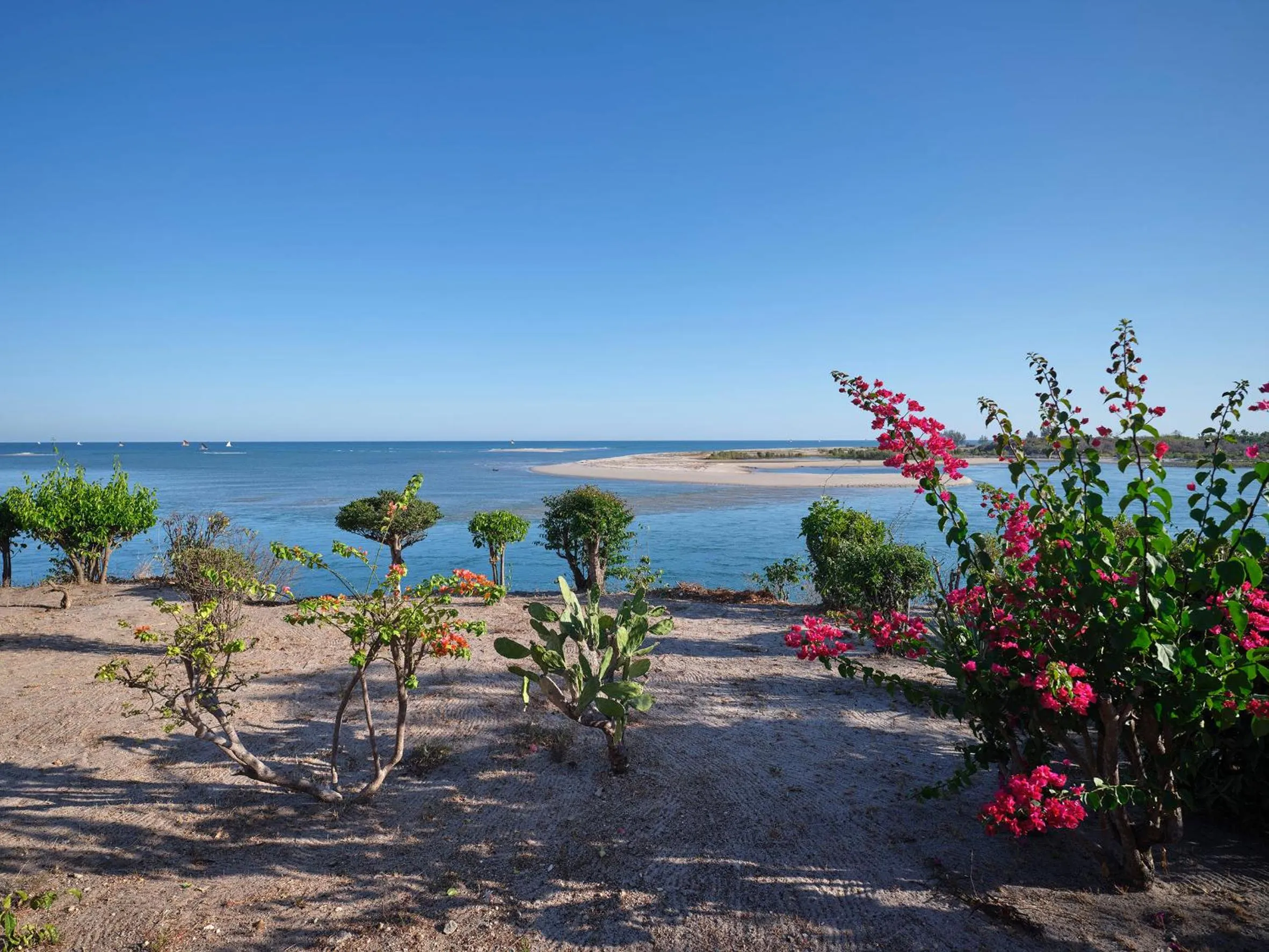 Natural landscape in Antsanitia Resort