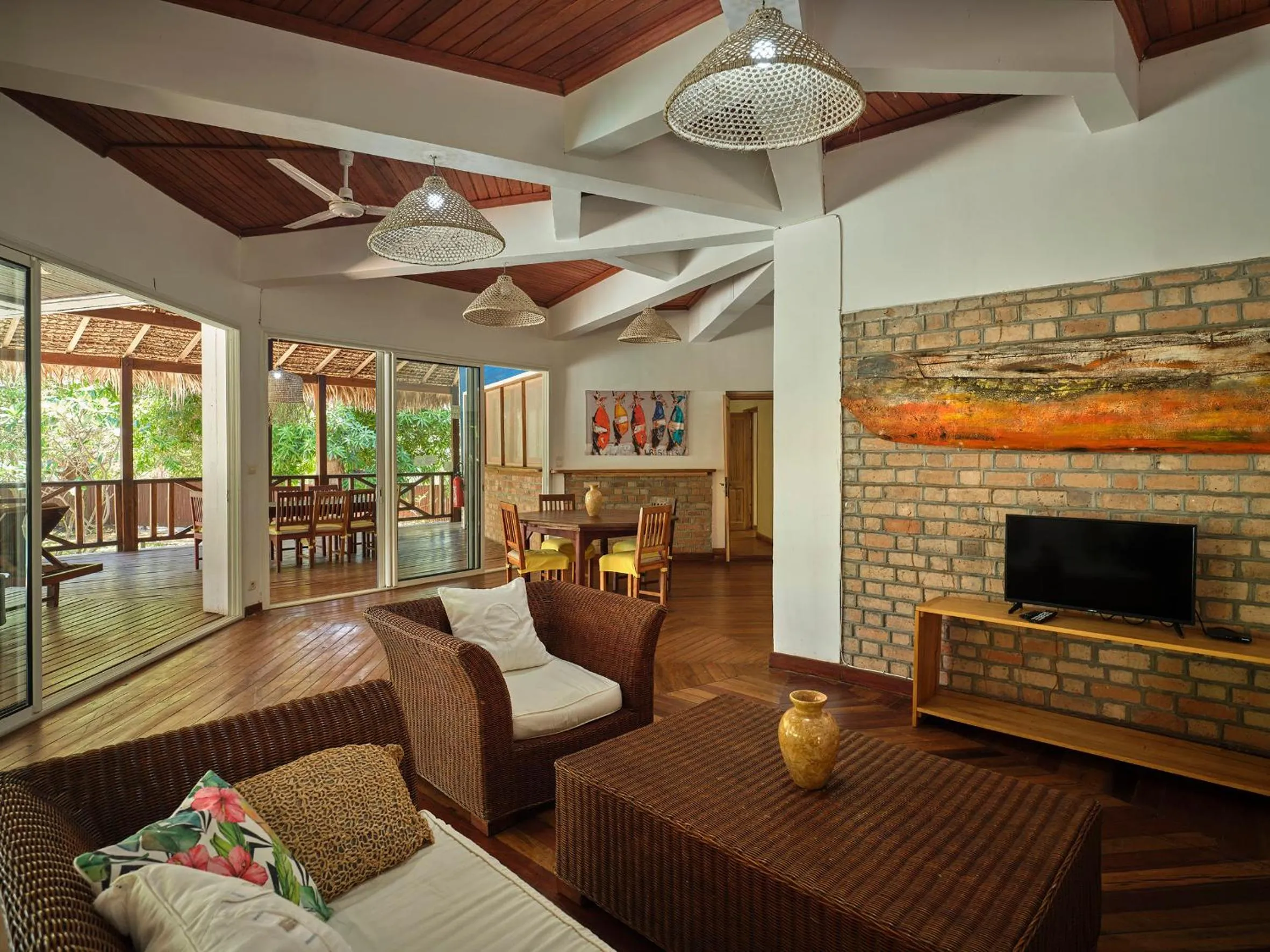 Living room in Antsanitia Resort