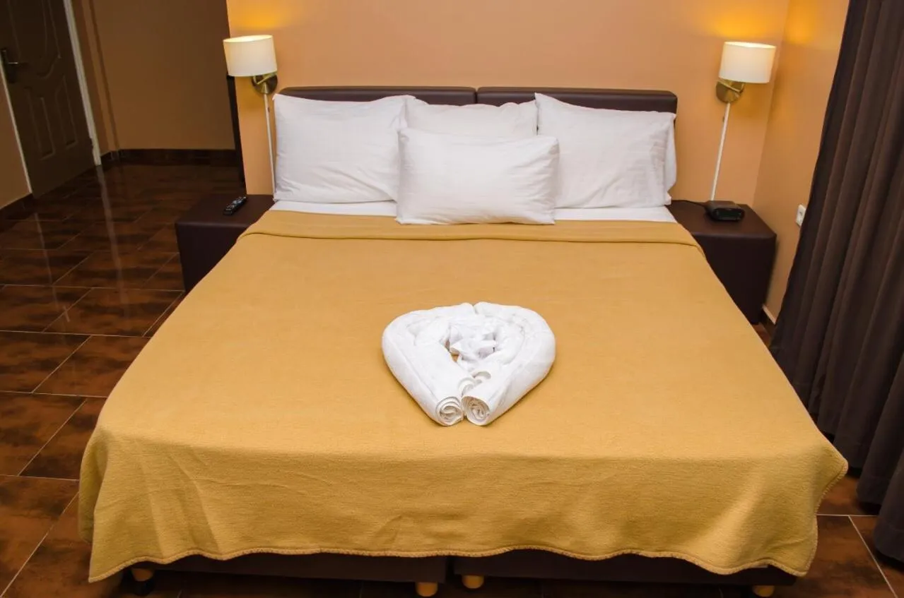 Bed in Sheva Hotel