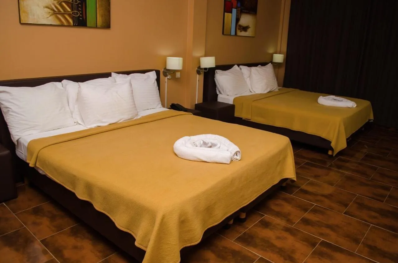 Bed in Sheva Hotel